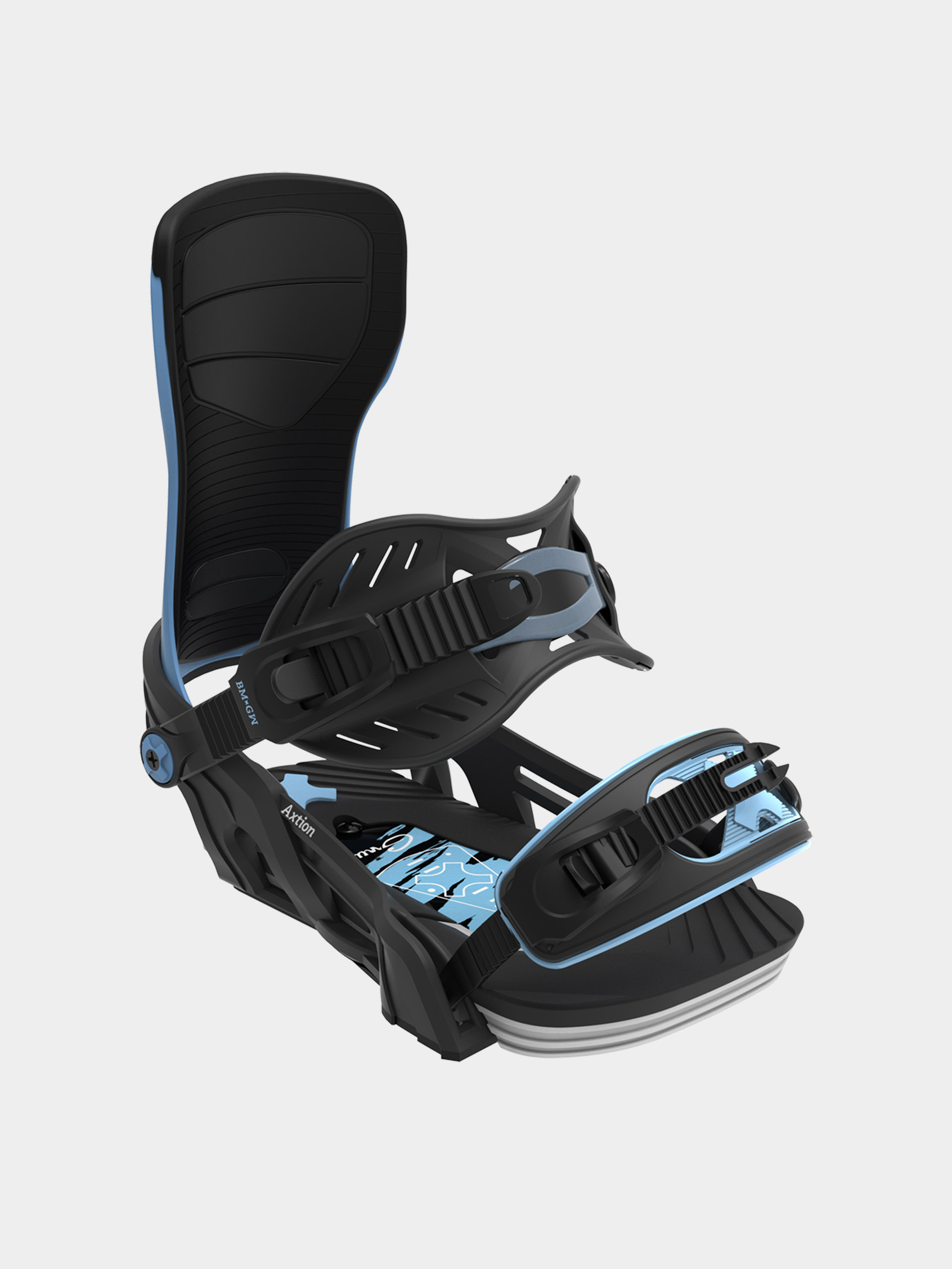 Pentru bărbați Legături pentru snowboard Bent Metal Axtion (black/blue)