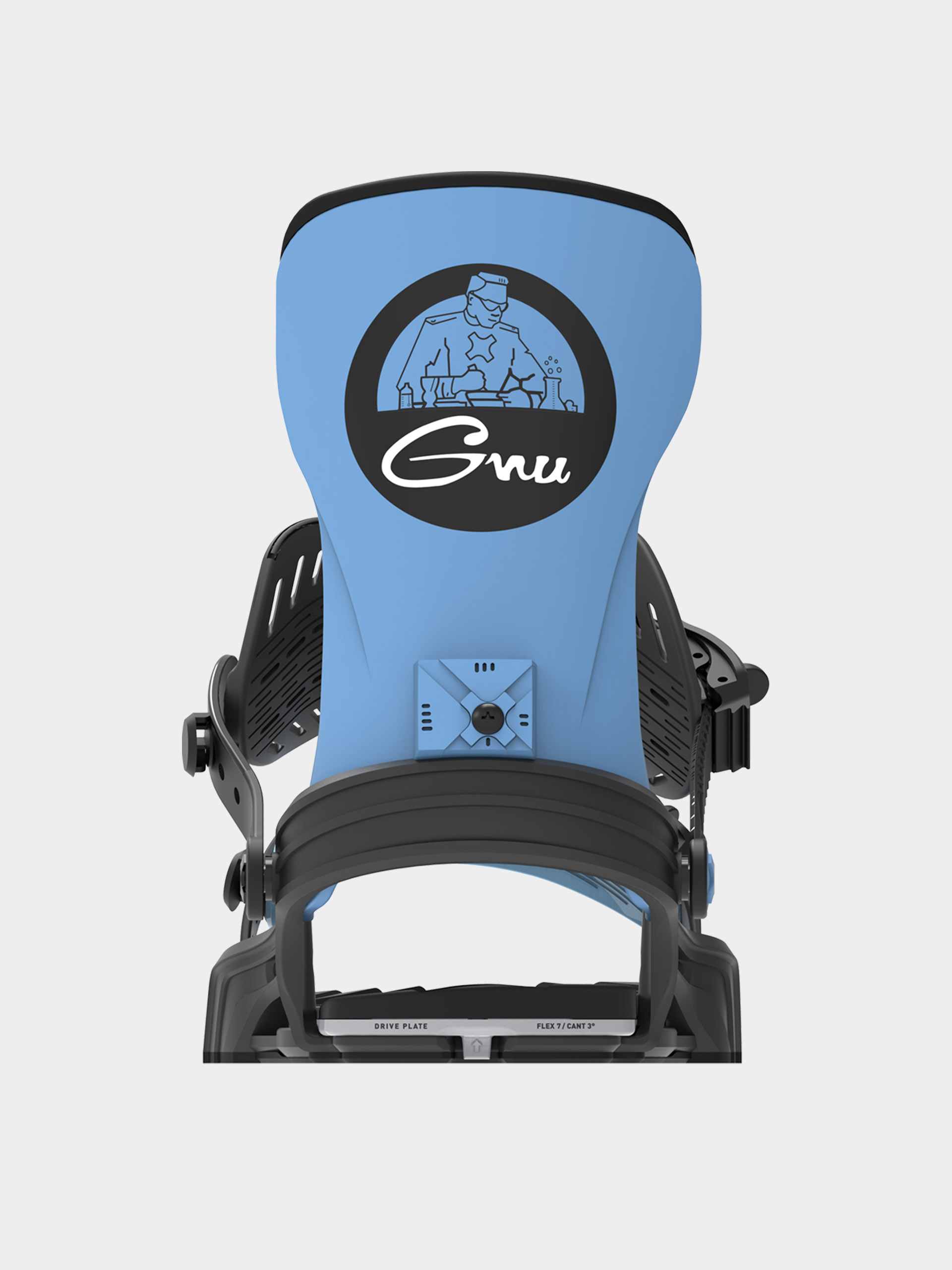 Pentru bărbați Legături pentru snowboard Bent Metal Axtion (black/blue)