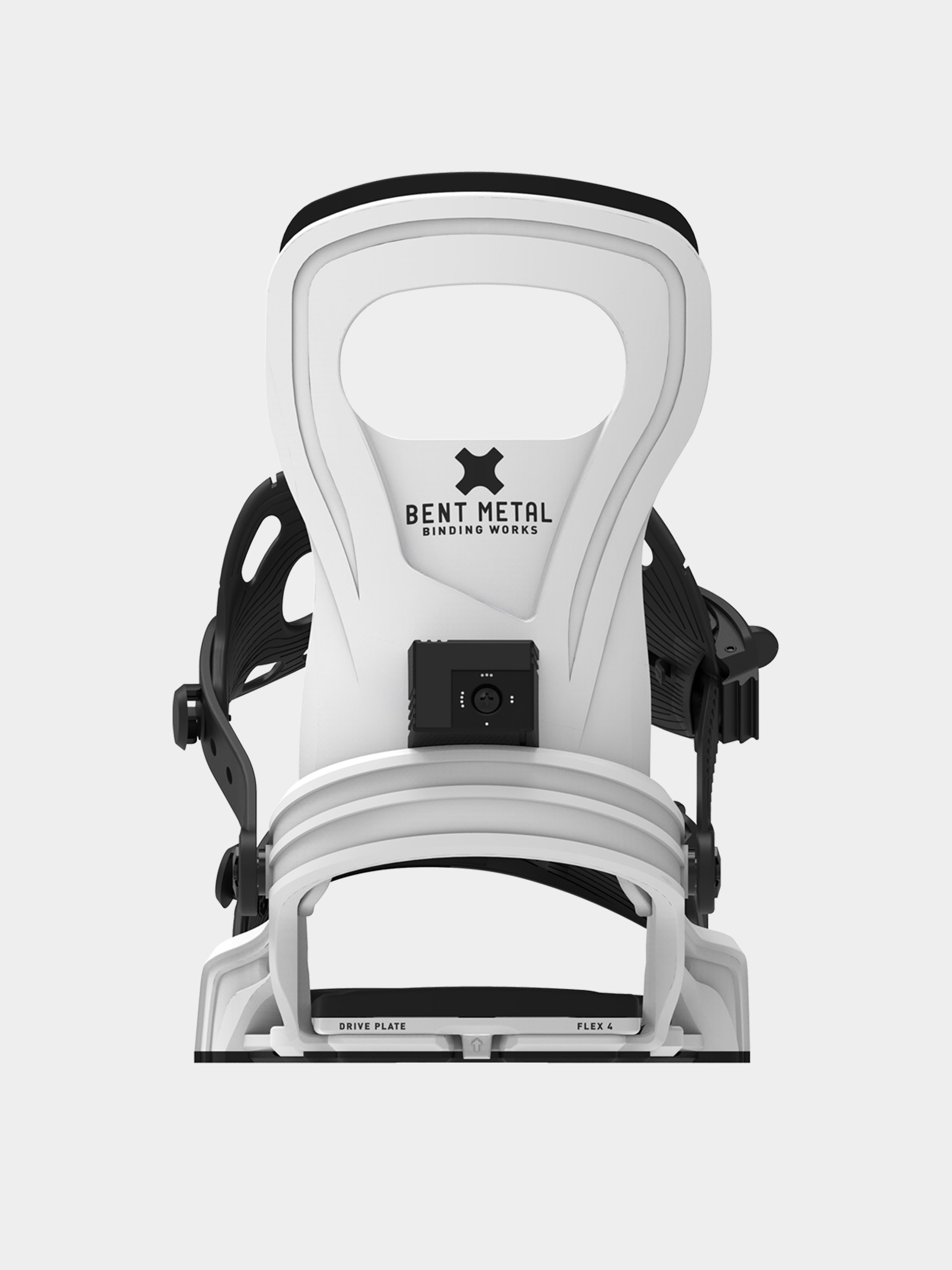 Pentru bărbați Legături pentru snowboard Bent Metal Bolt (white)