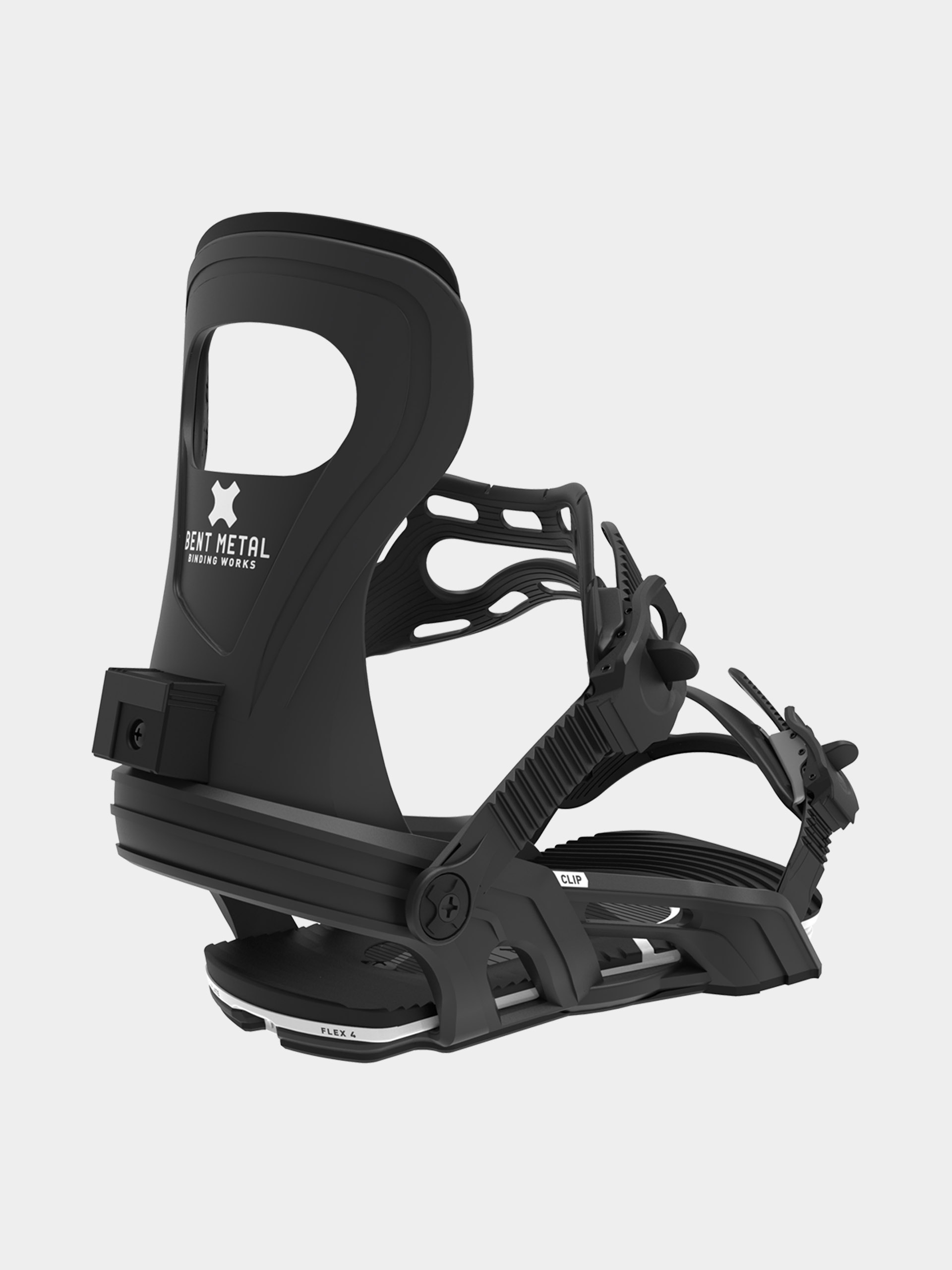 Pentru bărbați Legături pentru snowboard Bent Metal Clip (black)