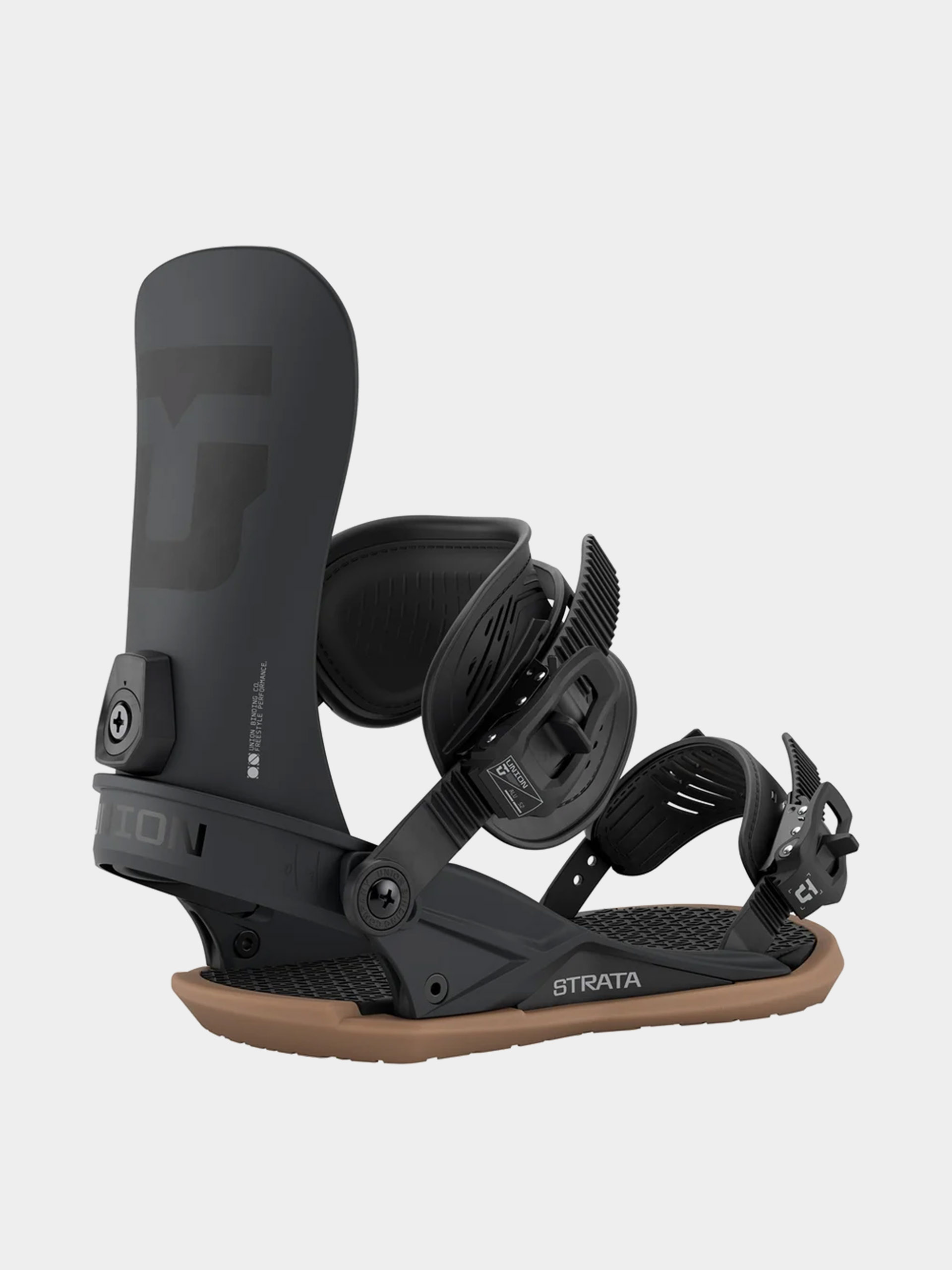 Pentru bărbați Legături pentru snowboard Union Strata (black)