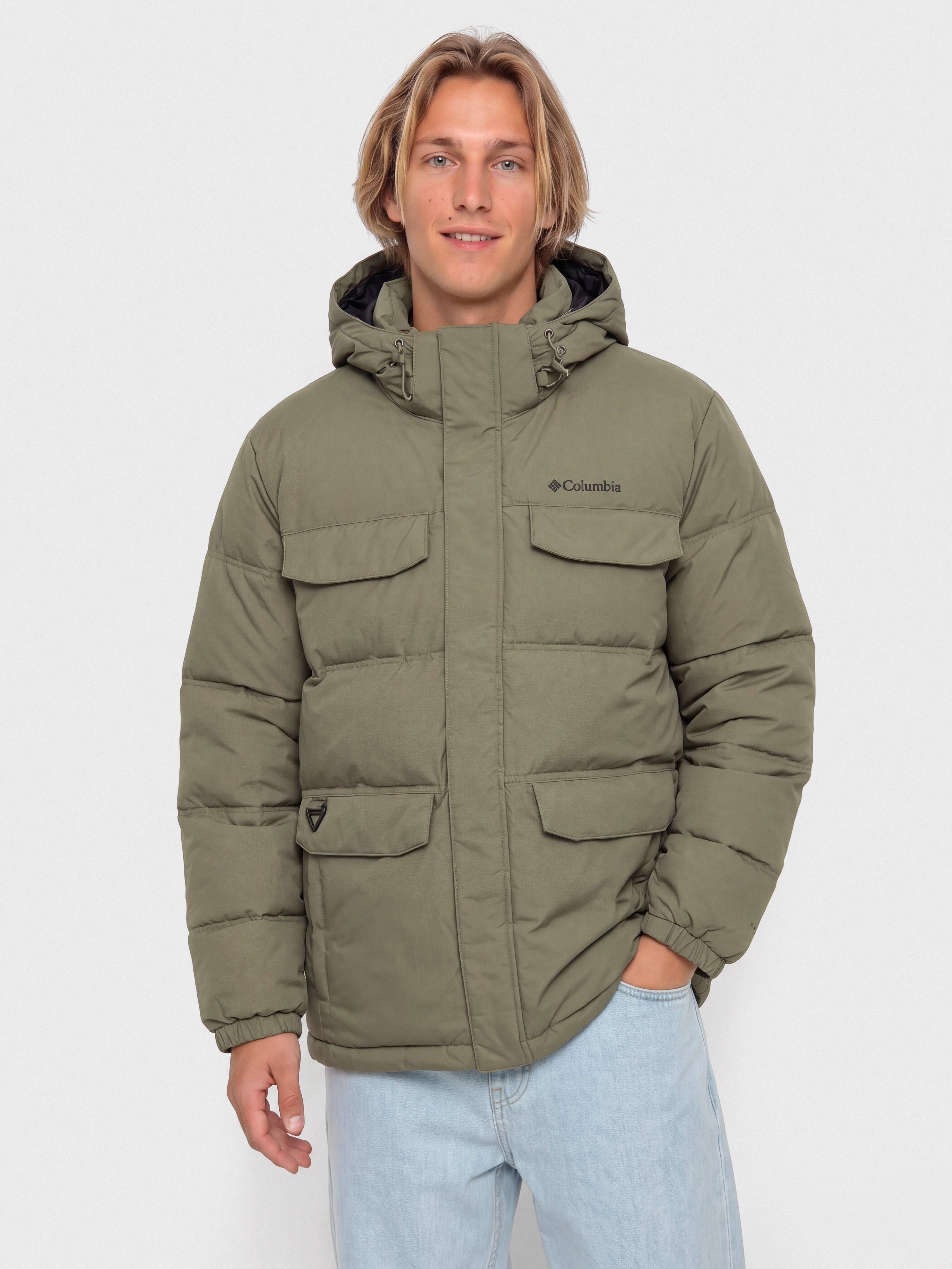 Geacă Columbia Landroamer Puffer (stone green)