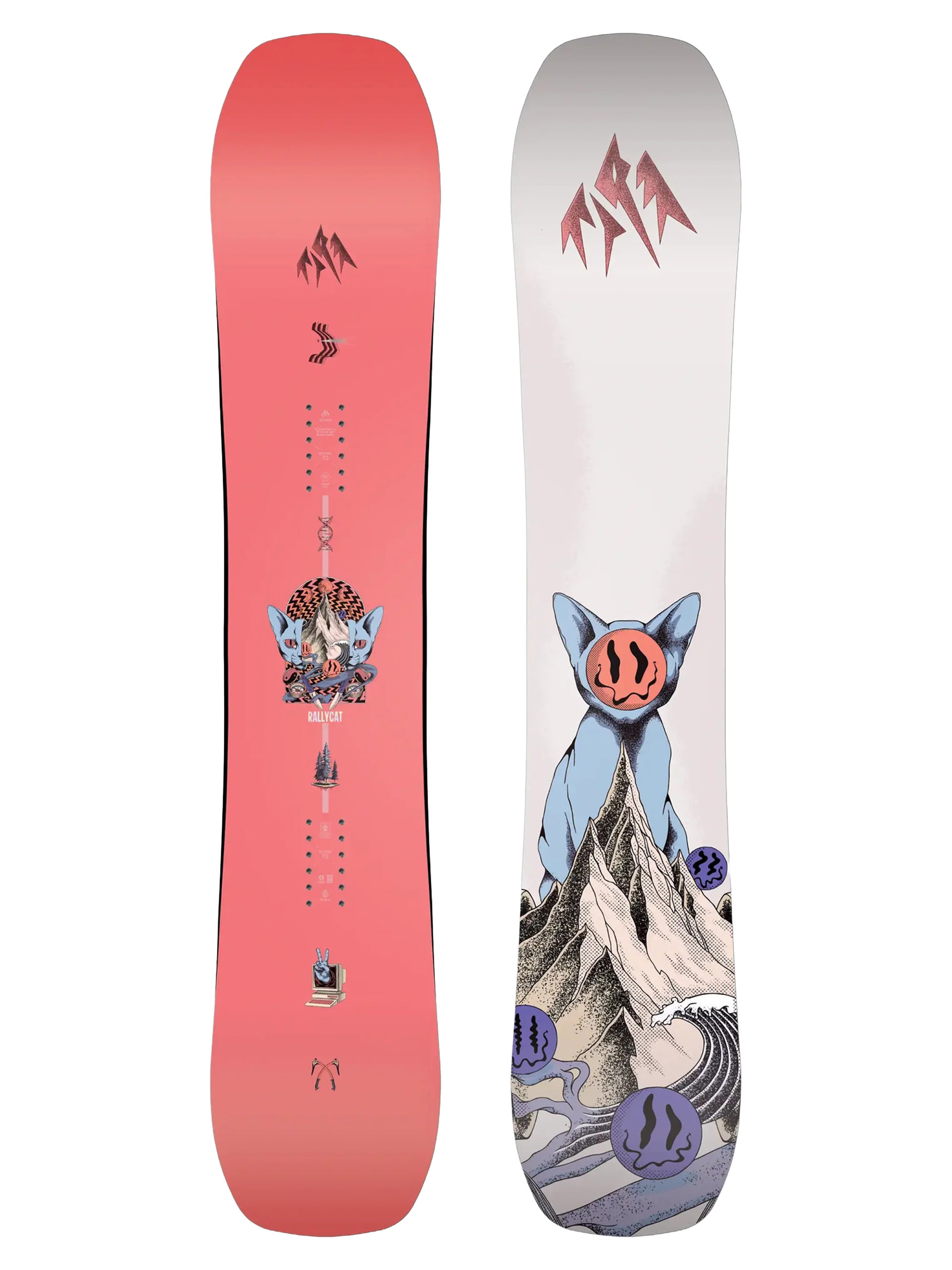 Pentru femei Snowboard Jones Snowboards Rally Cat