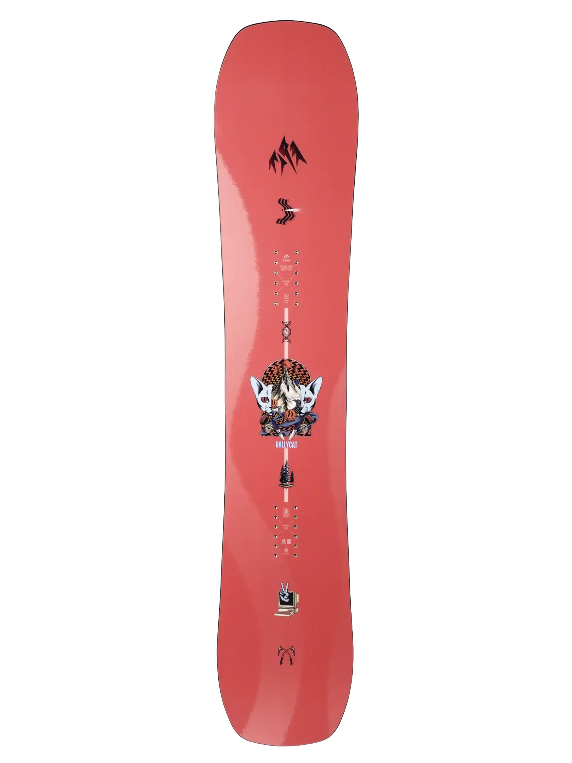 Pentru femei Snowboard Jones Snowboards Rally Cat