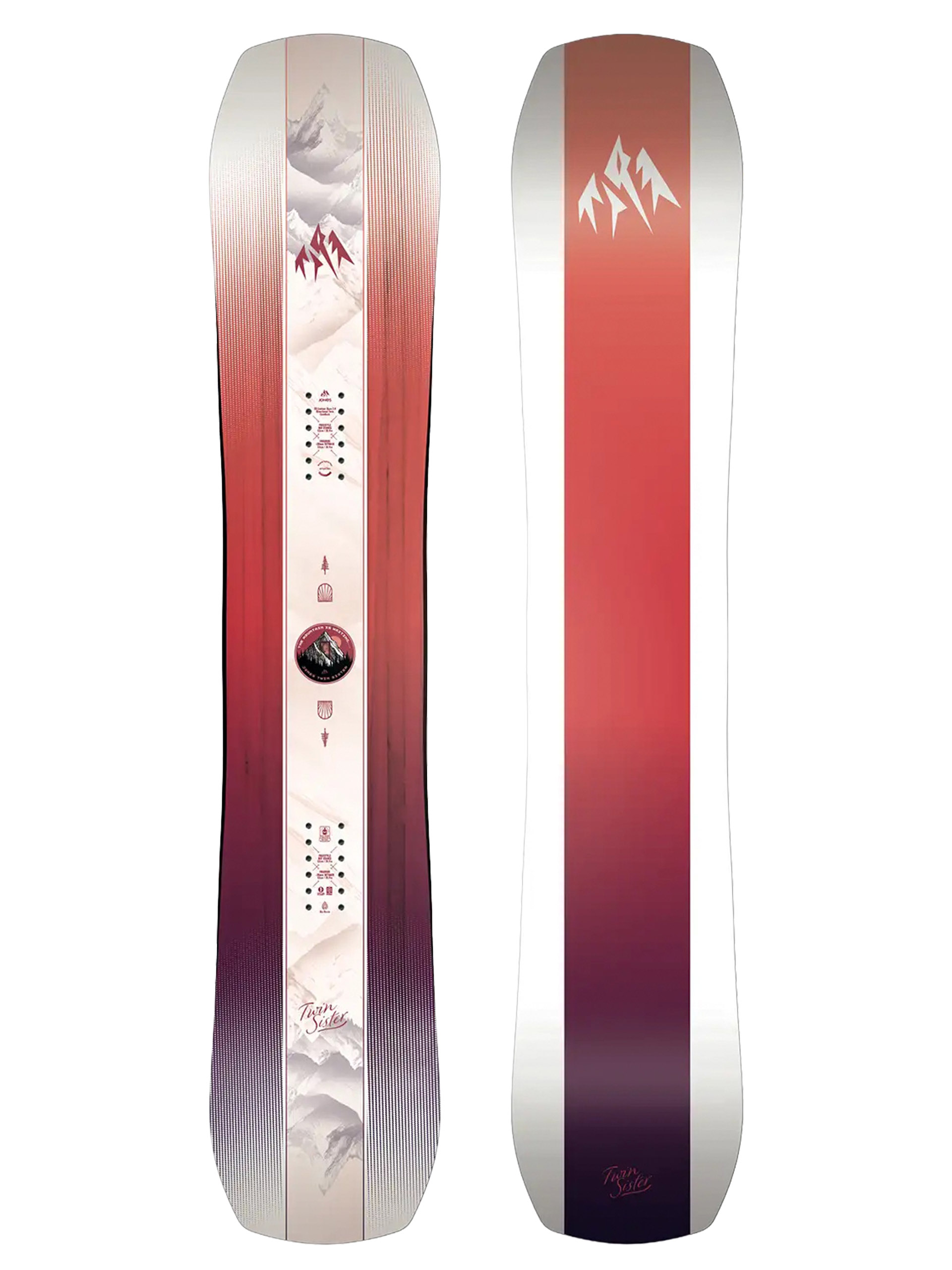 Pentru femei Snowboard Jones Snowboards Twin Sister