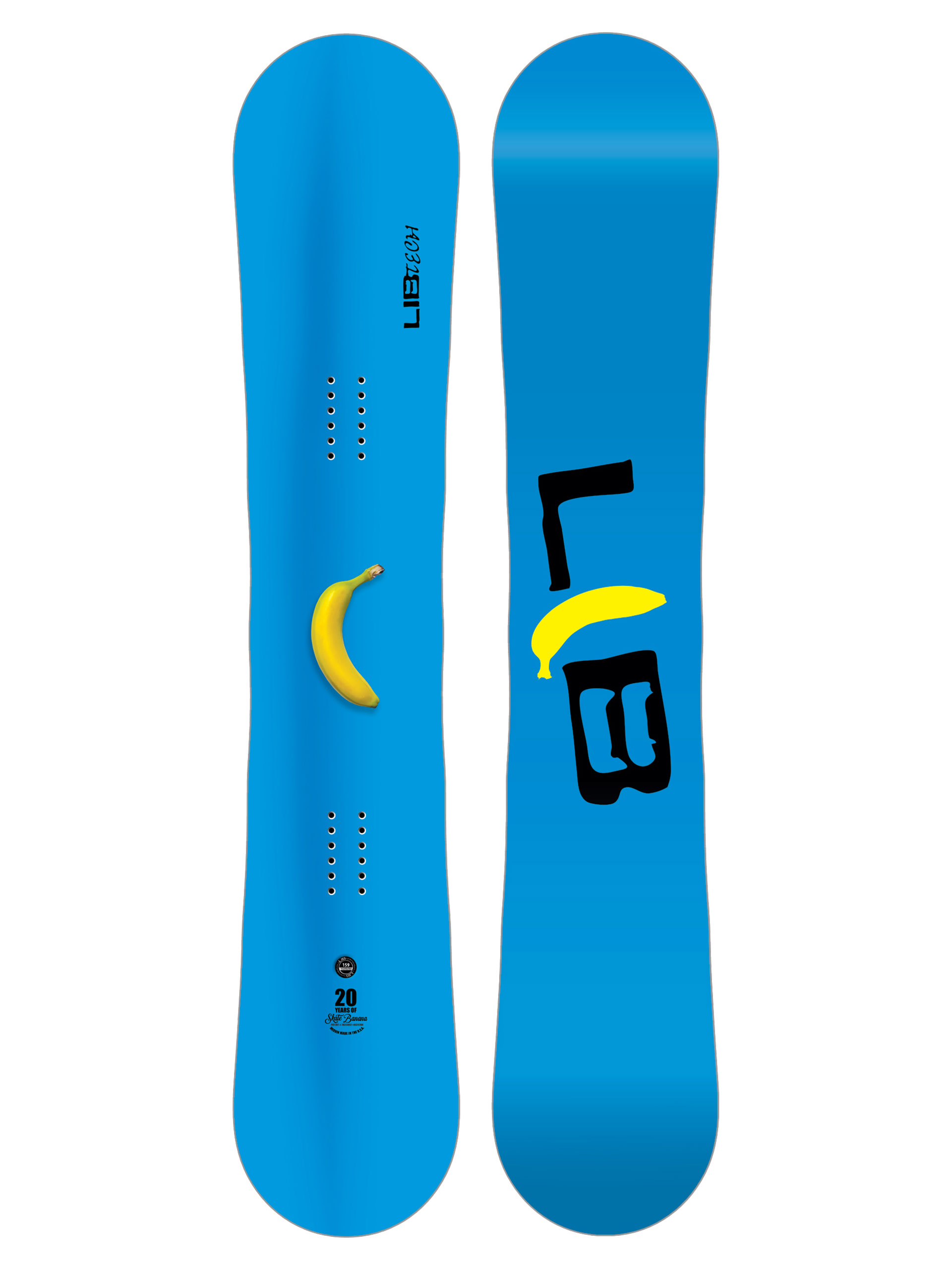 Pentru bărbați Snowboard Lib Tech Skate Banana (blue)