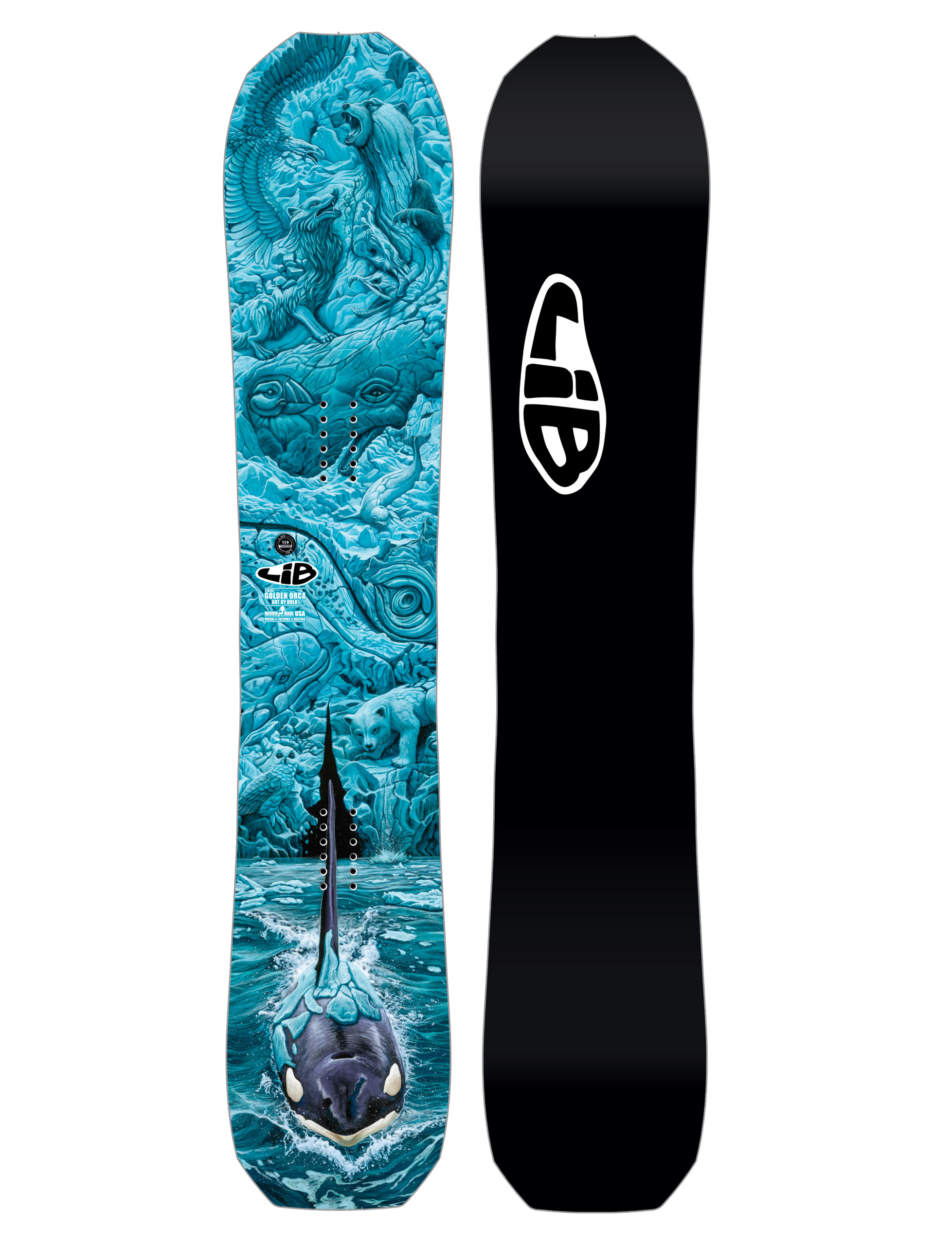 Pentru bărbați Snowboard Lib Tech Golden Orca
