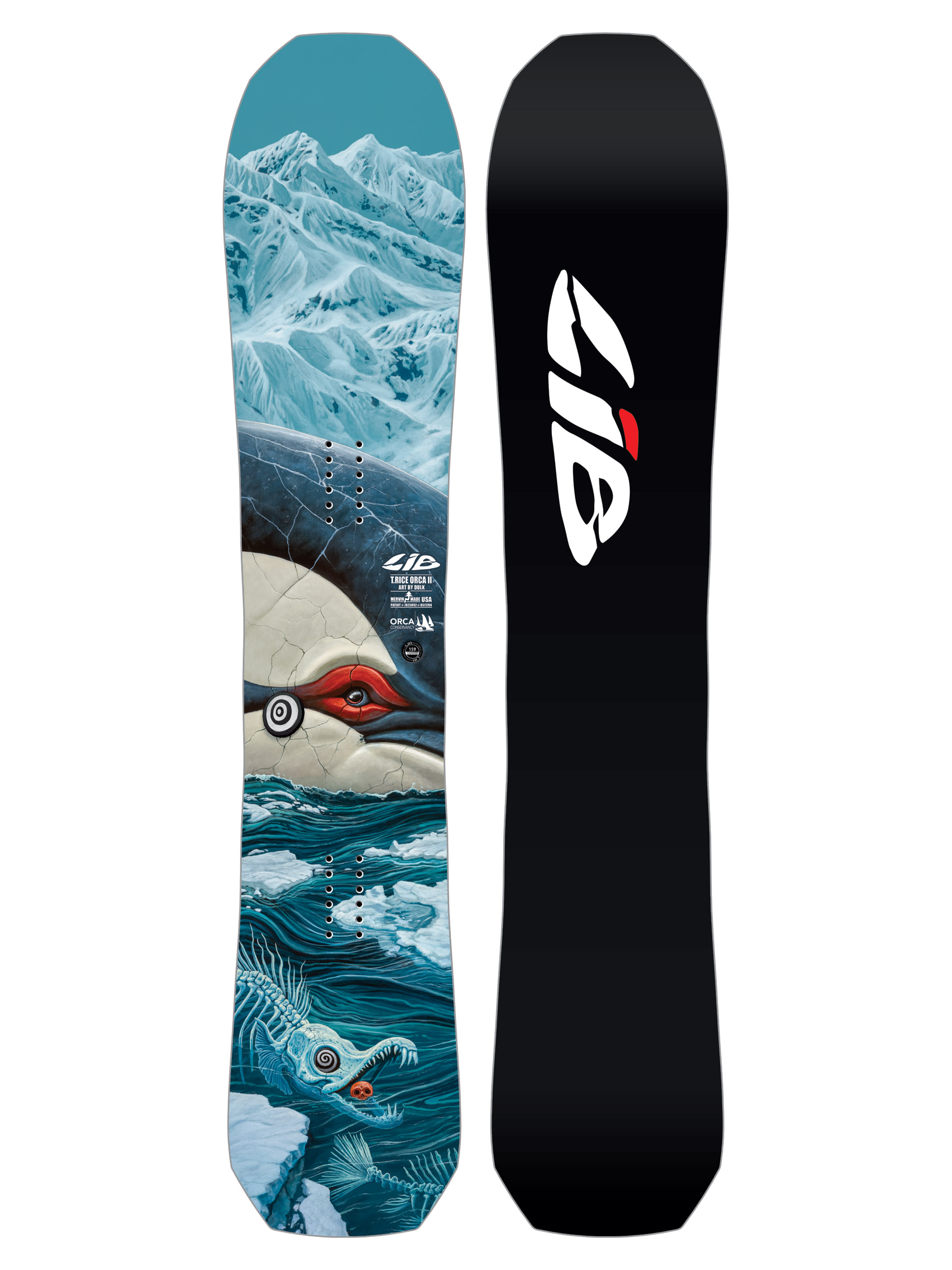 Pentru bărbați Snowboard Lib Tech Orca II