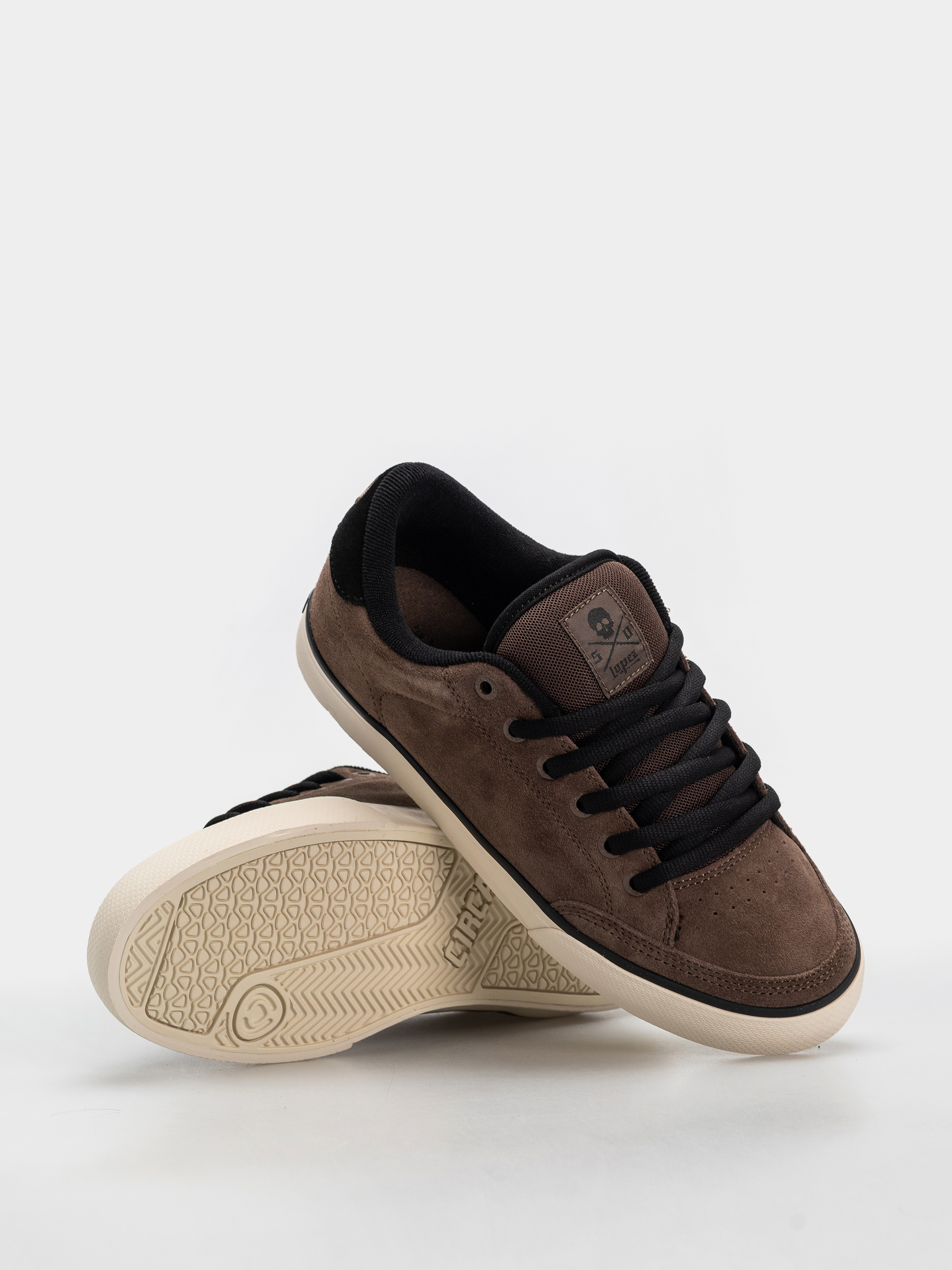 Pantofi Circa Al 50 (dark earth black ivory)