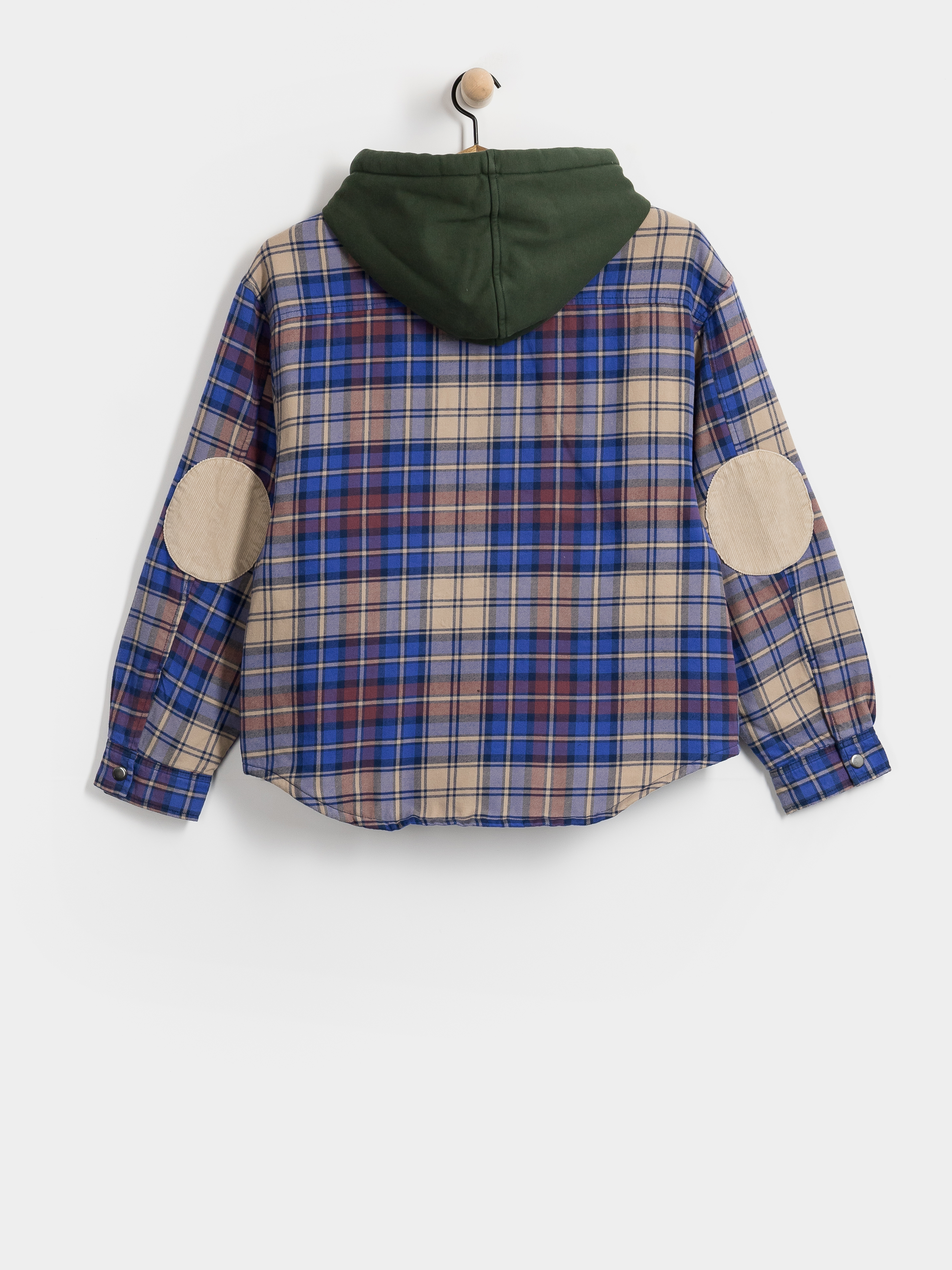 Geacă Vans Vansza Flannel Hoodie Wmn (deep indigo)