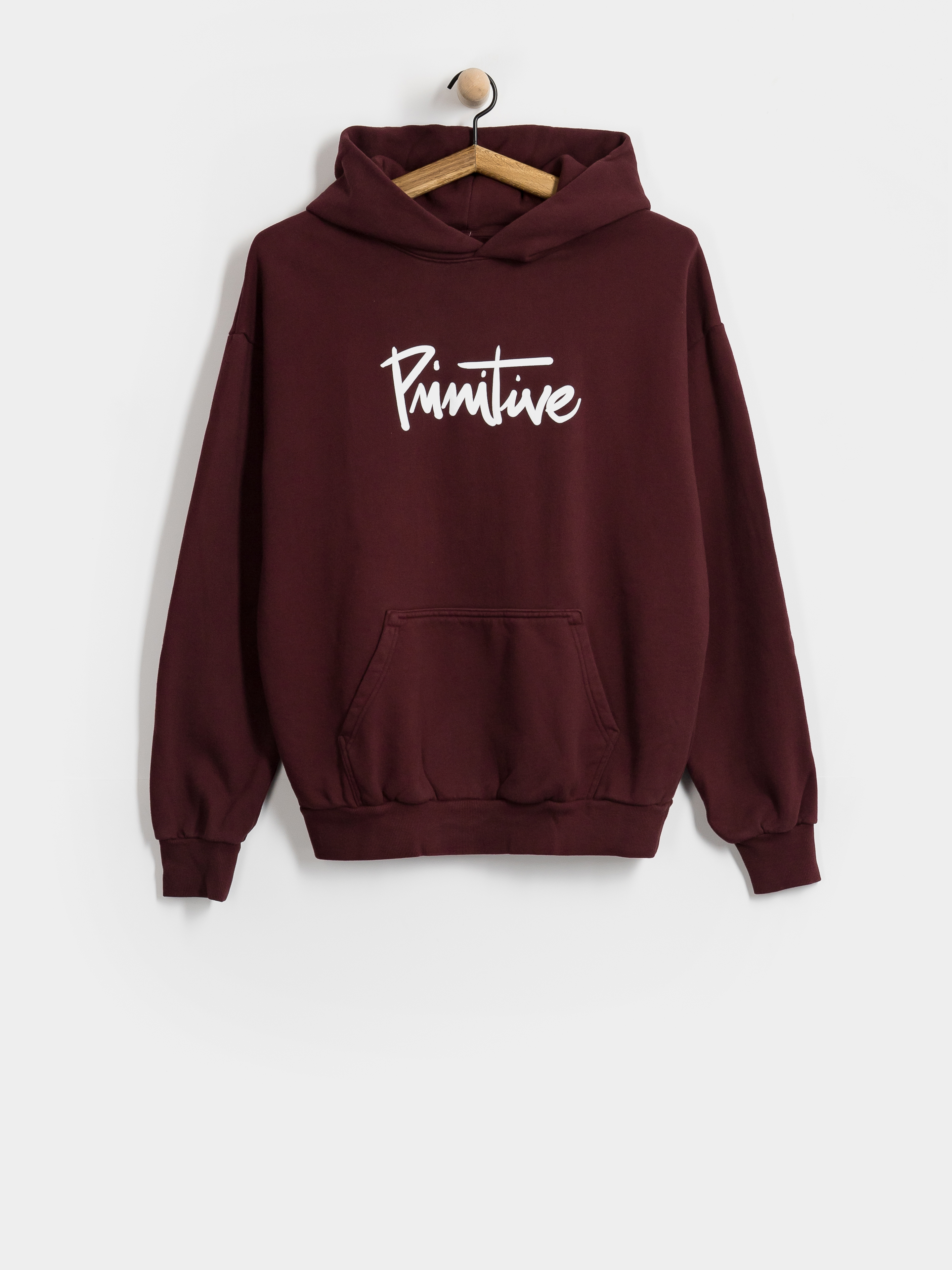 Hanorac cu glugă Primitive Orion HD (burgundy)