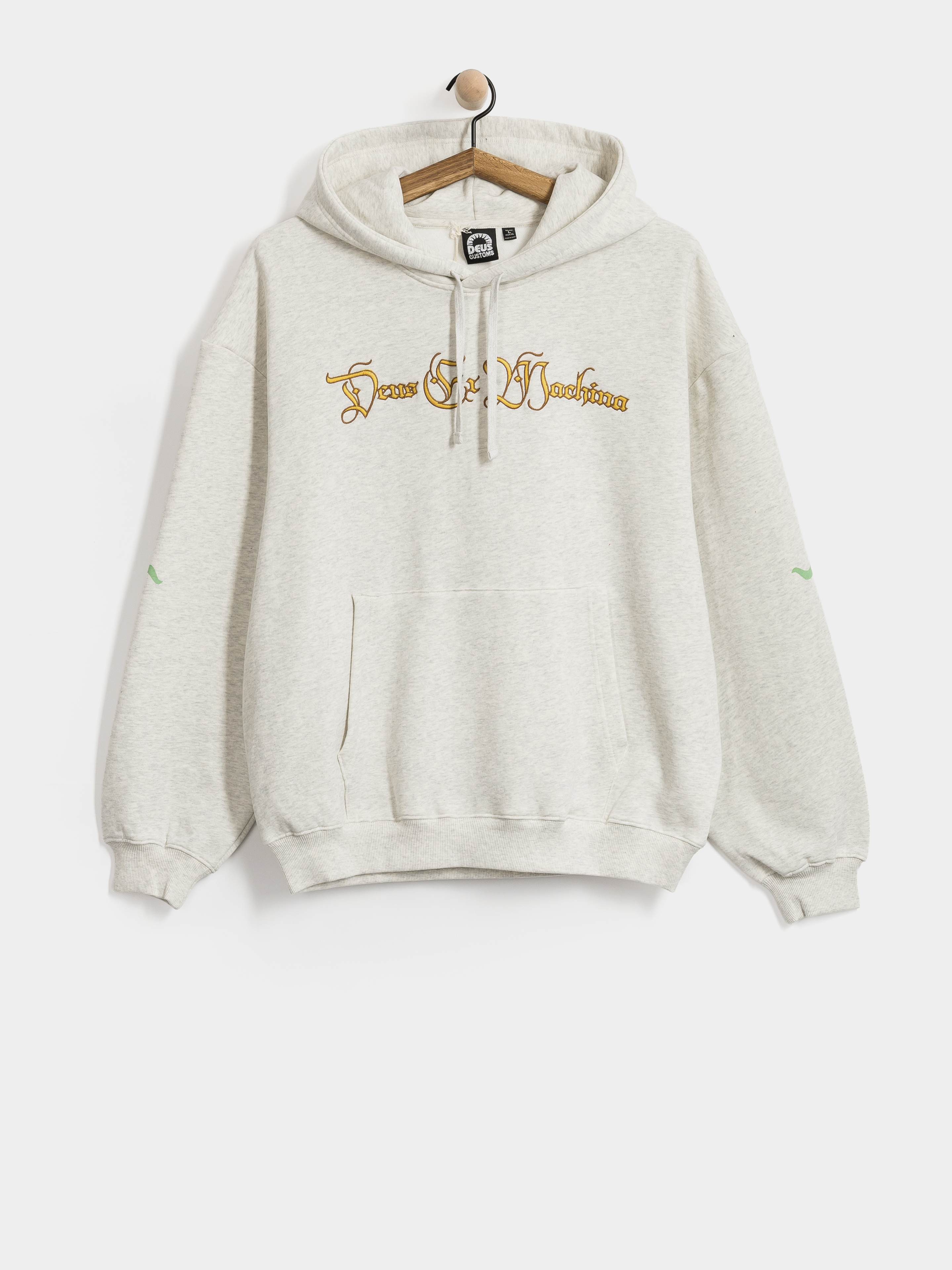 Hanorac cu glugă Deus Ex Machina Invocation HD (light grey marle)
