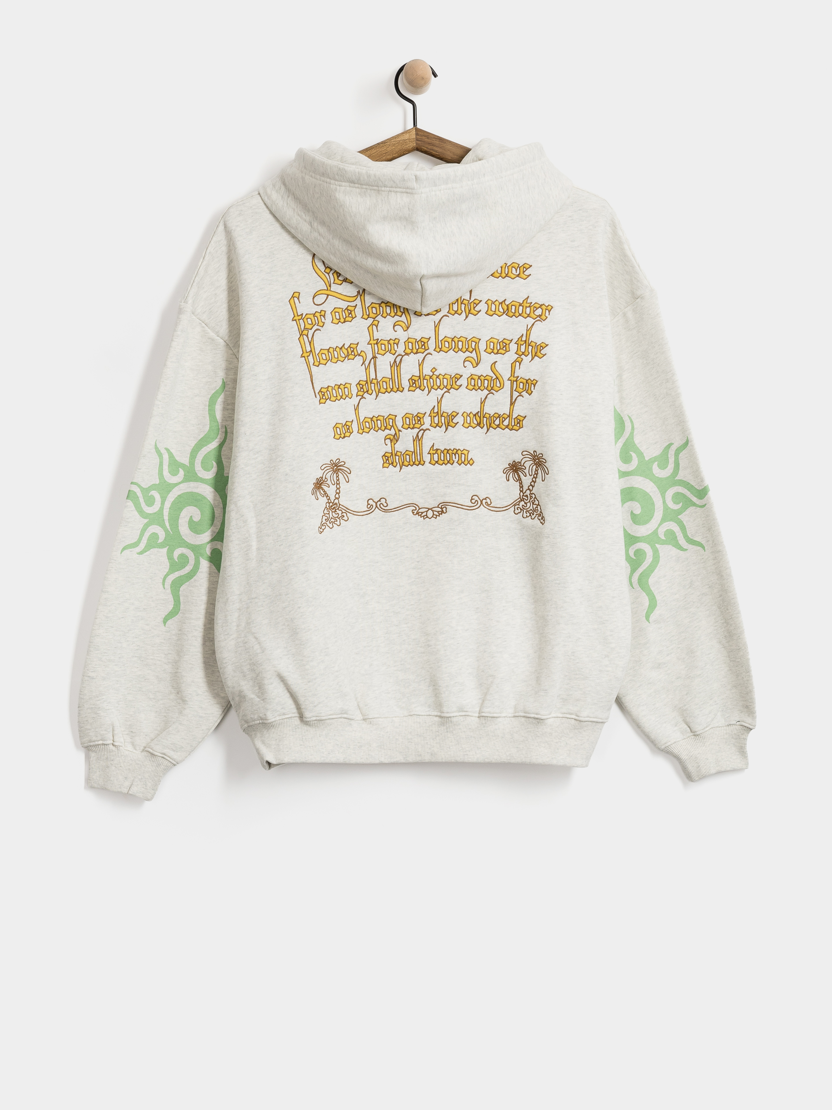 Hanorac cu glugu0103 Deus Ex Machina Invocation HD (light grey marle)