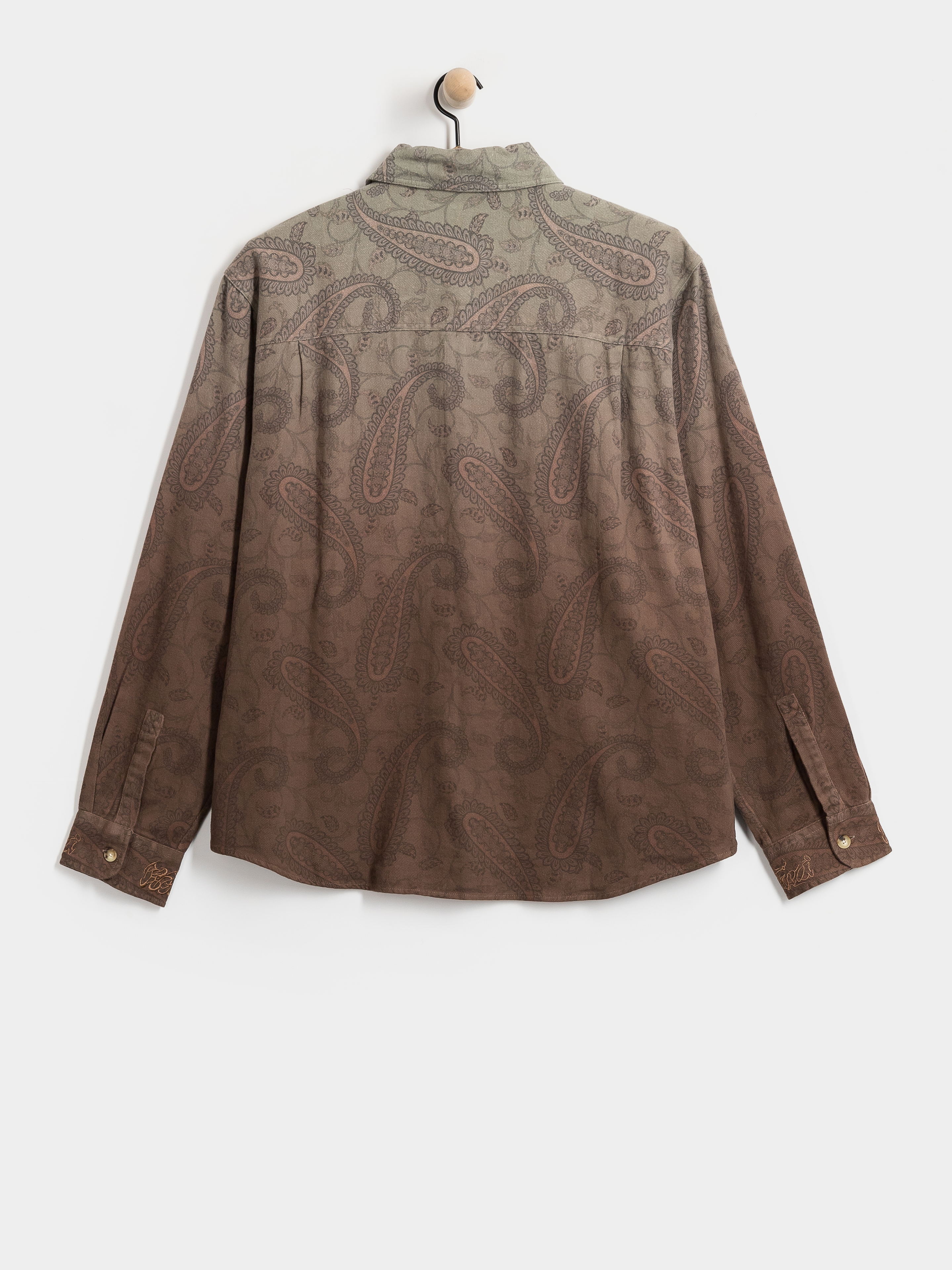 Cămașă Deus Ex Machina Turiya Ls (moss green)