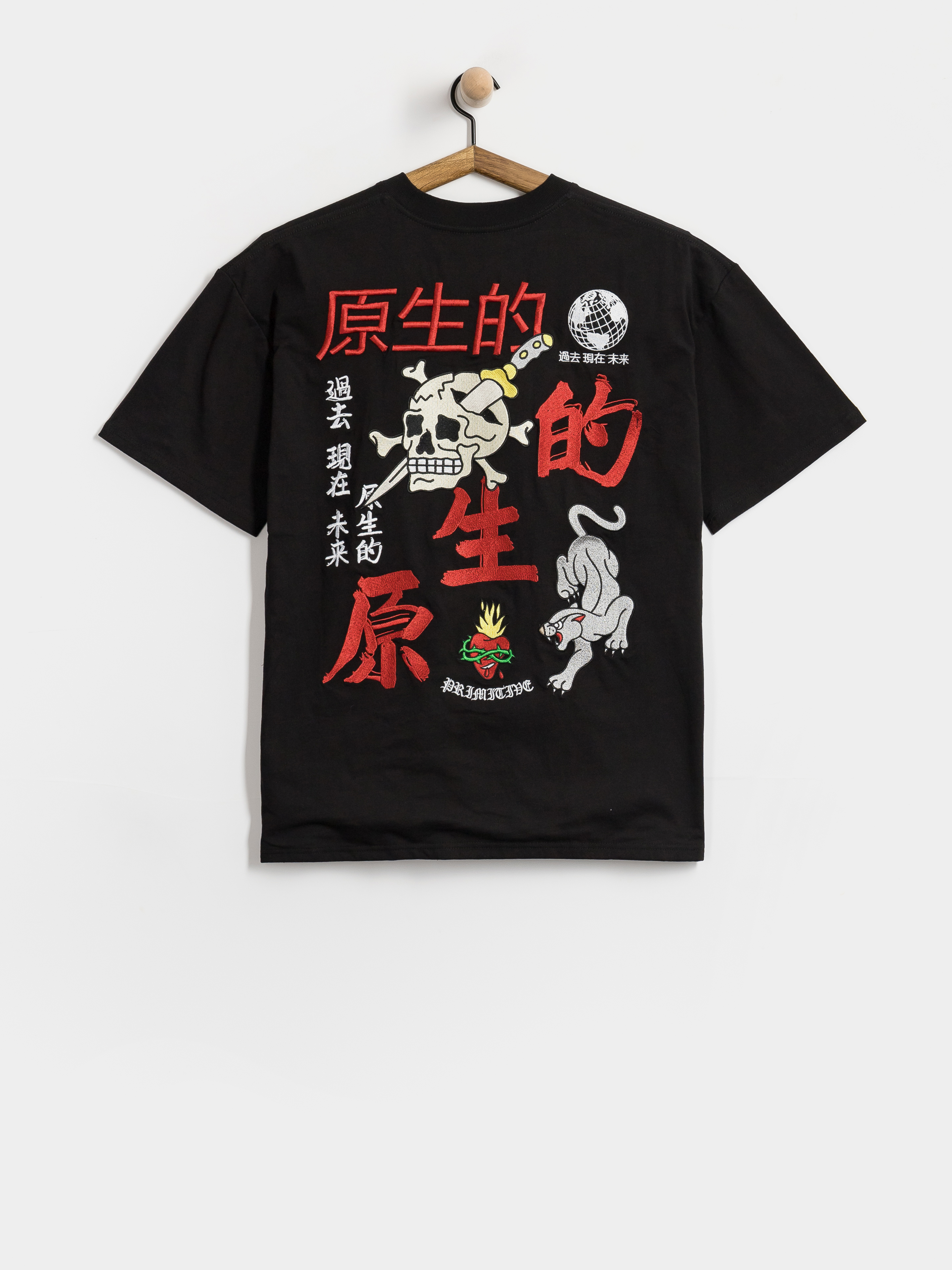 Tricou Primitive Outsider (black)