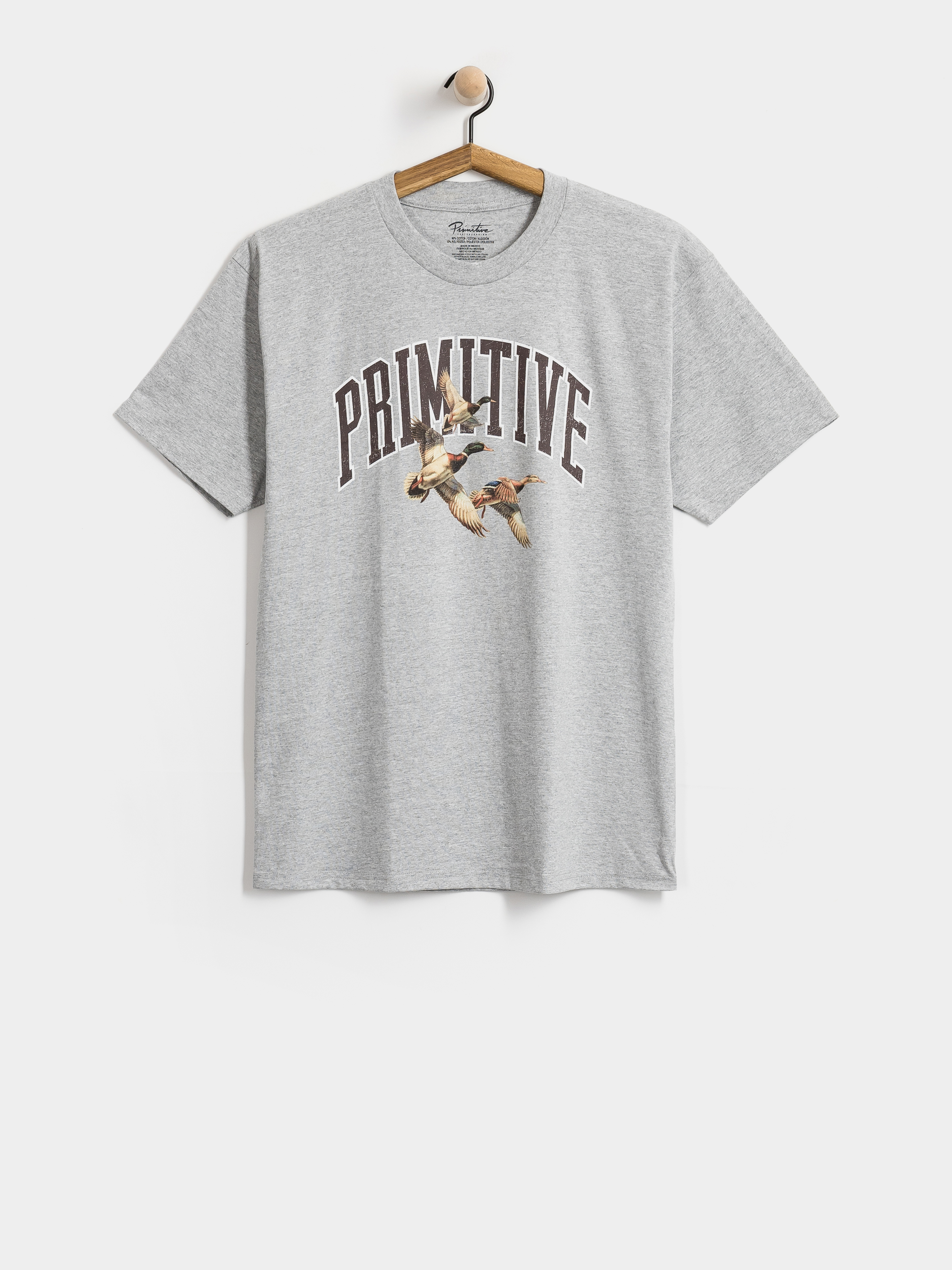 Tricou Primitive Flock (heather gray)