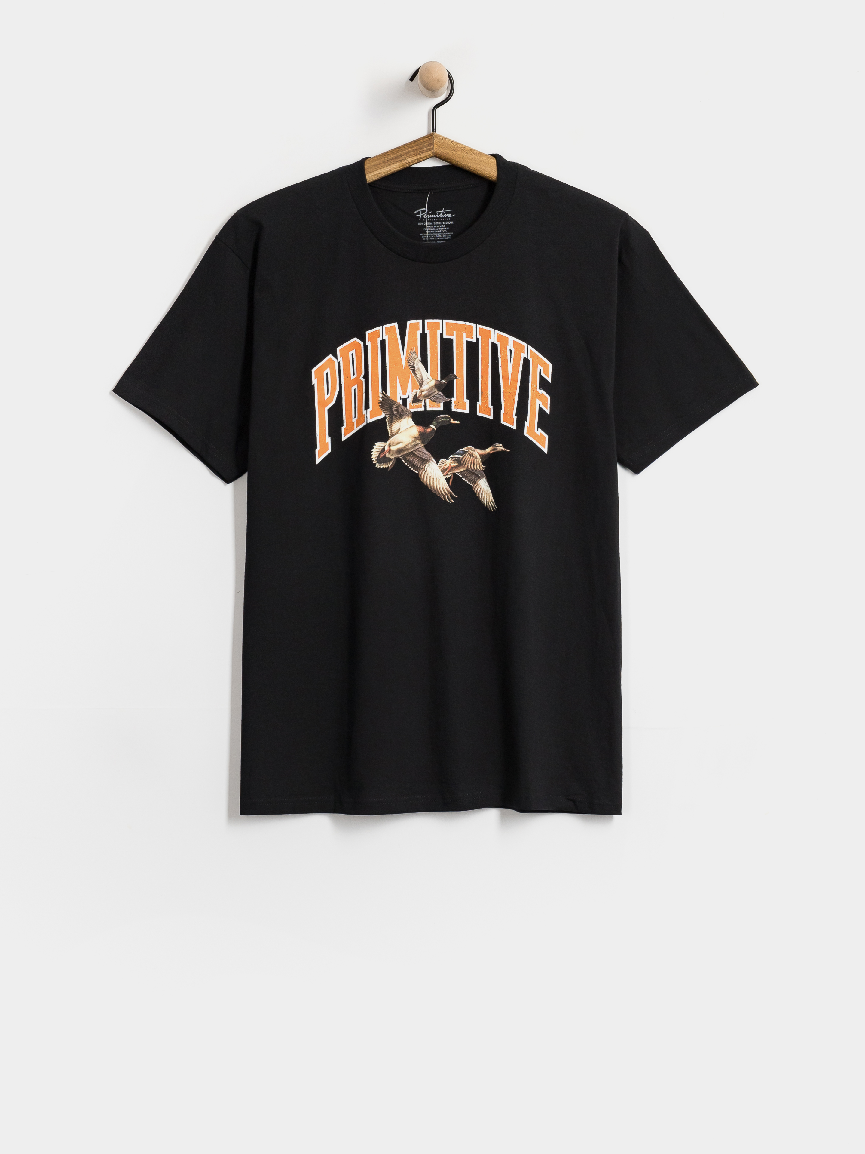 Tricou Primitive Flock (black)