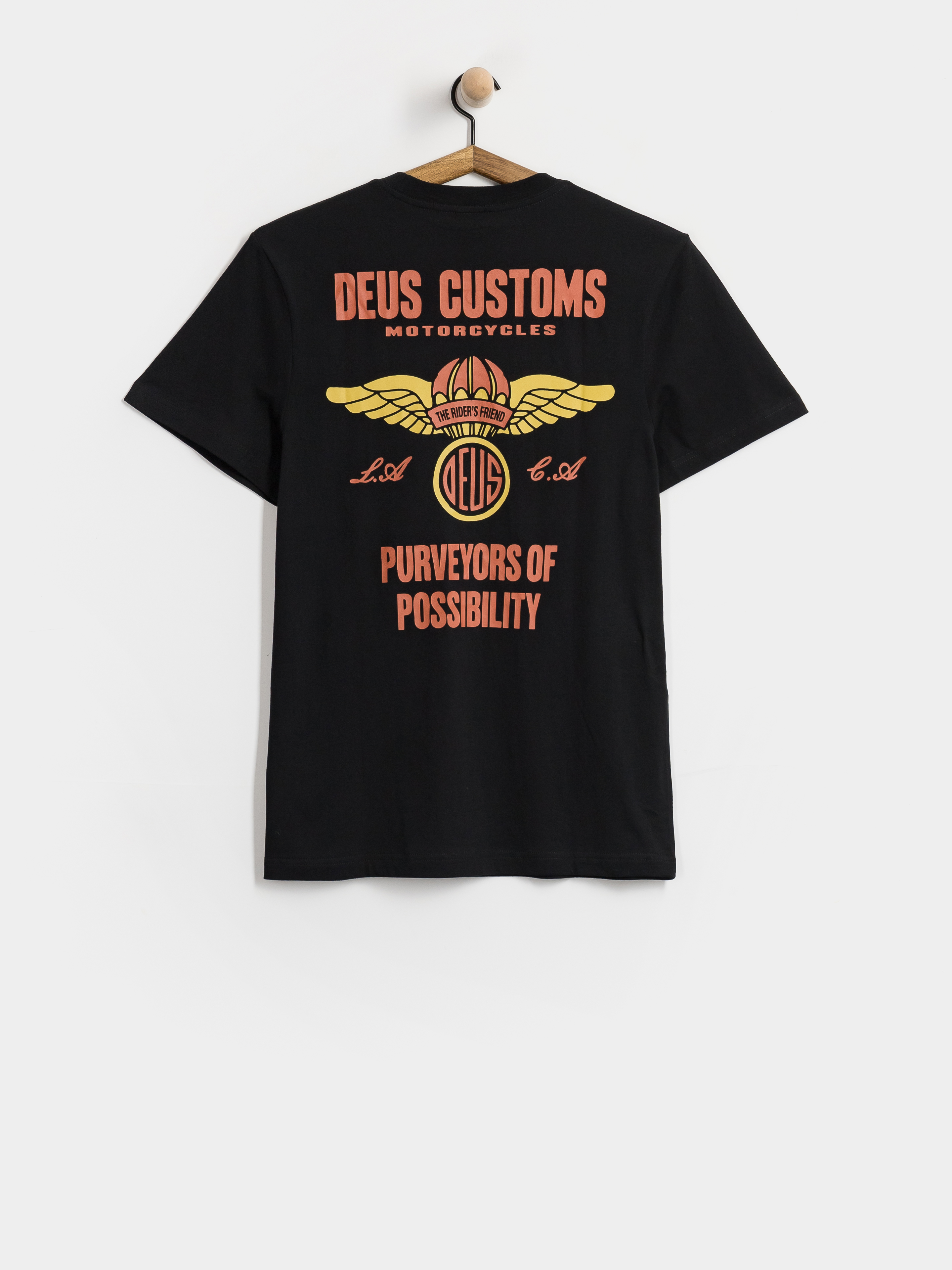 Tricou Deus Ex Machina Cutaway (black)