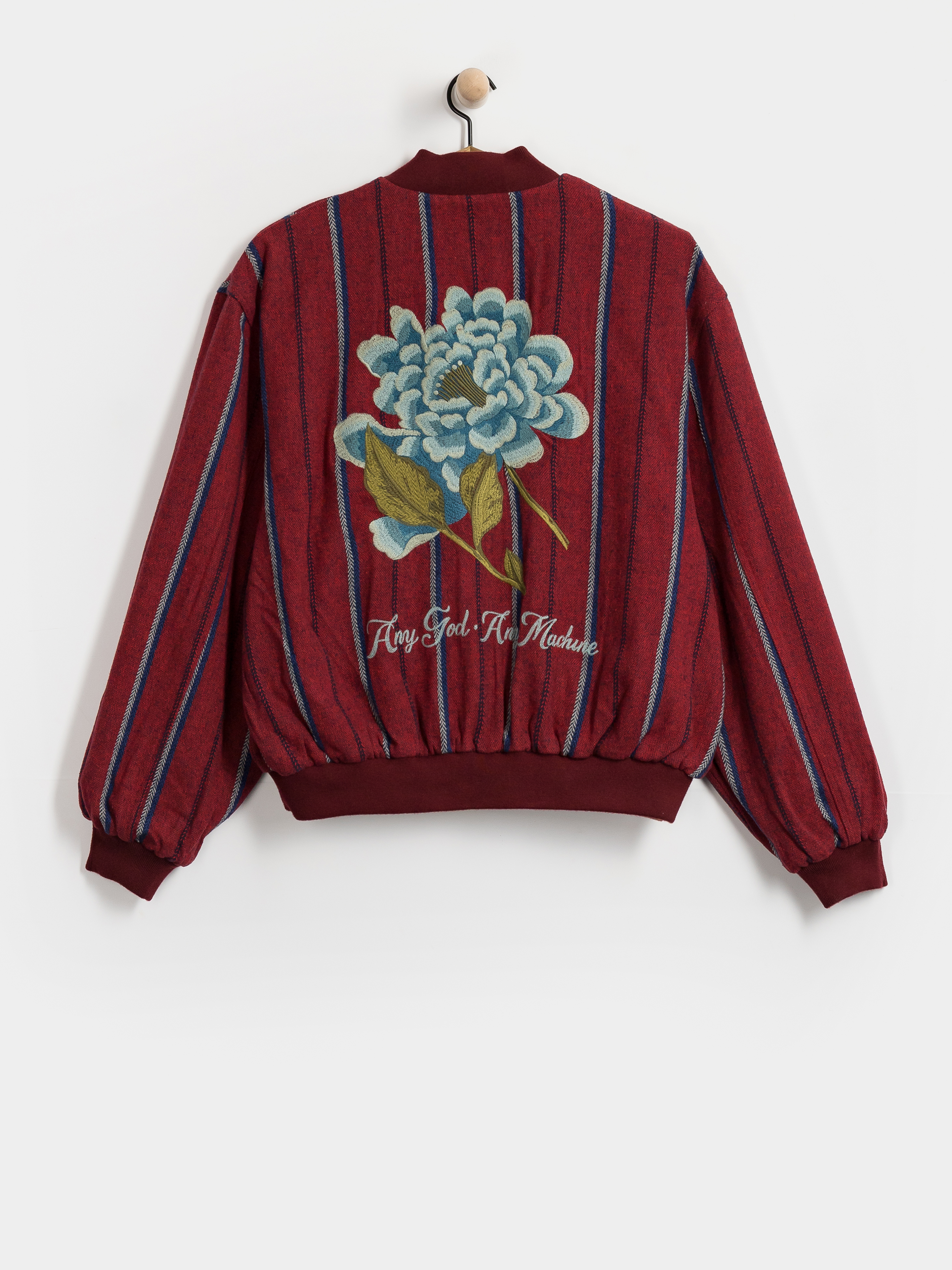 Geacă Deus Ex Machina Pendula Reversible (willow green blanket red)