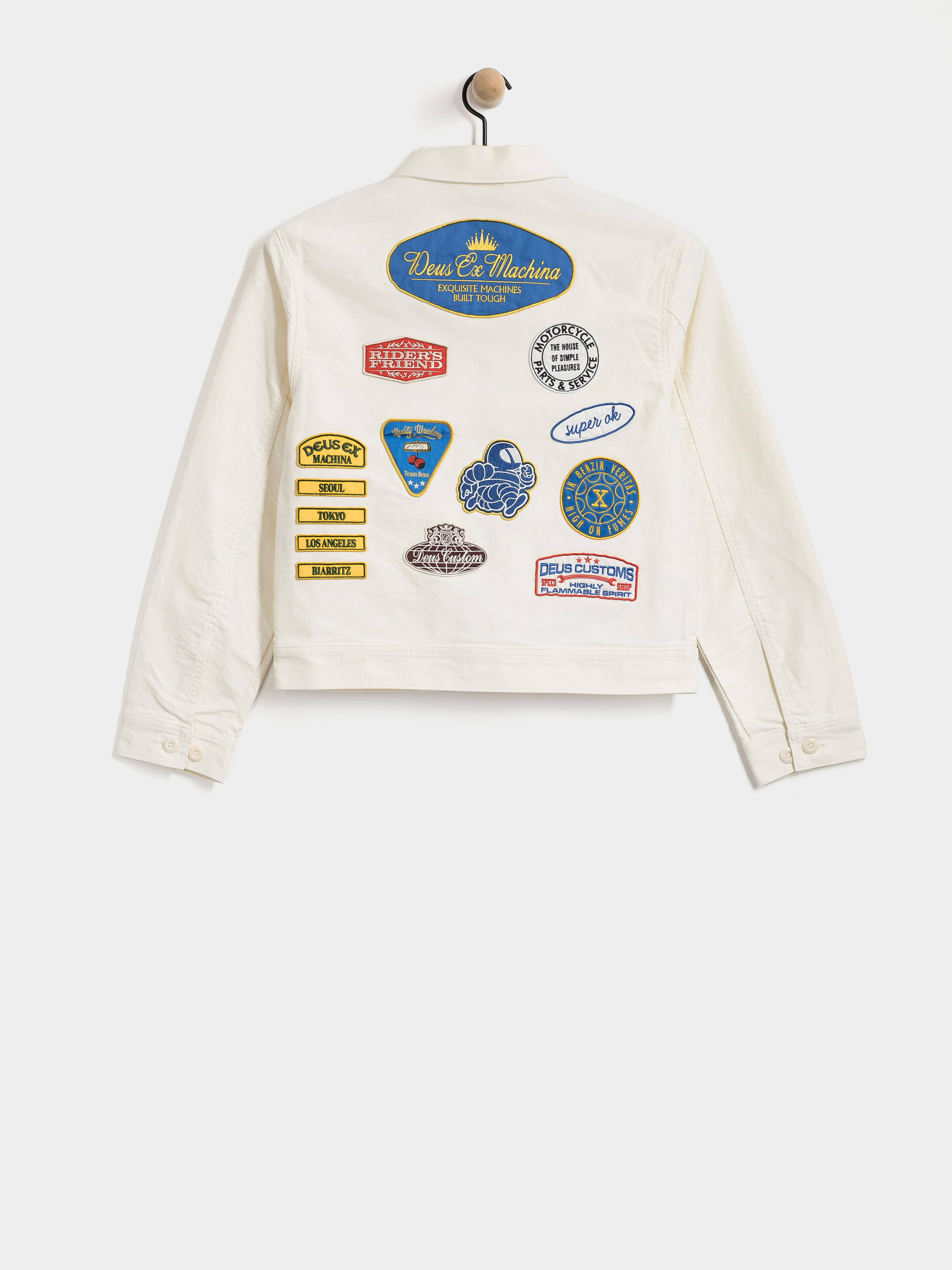 Geacă Deus Ex Machina Trophy Wmn (whisper white)