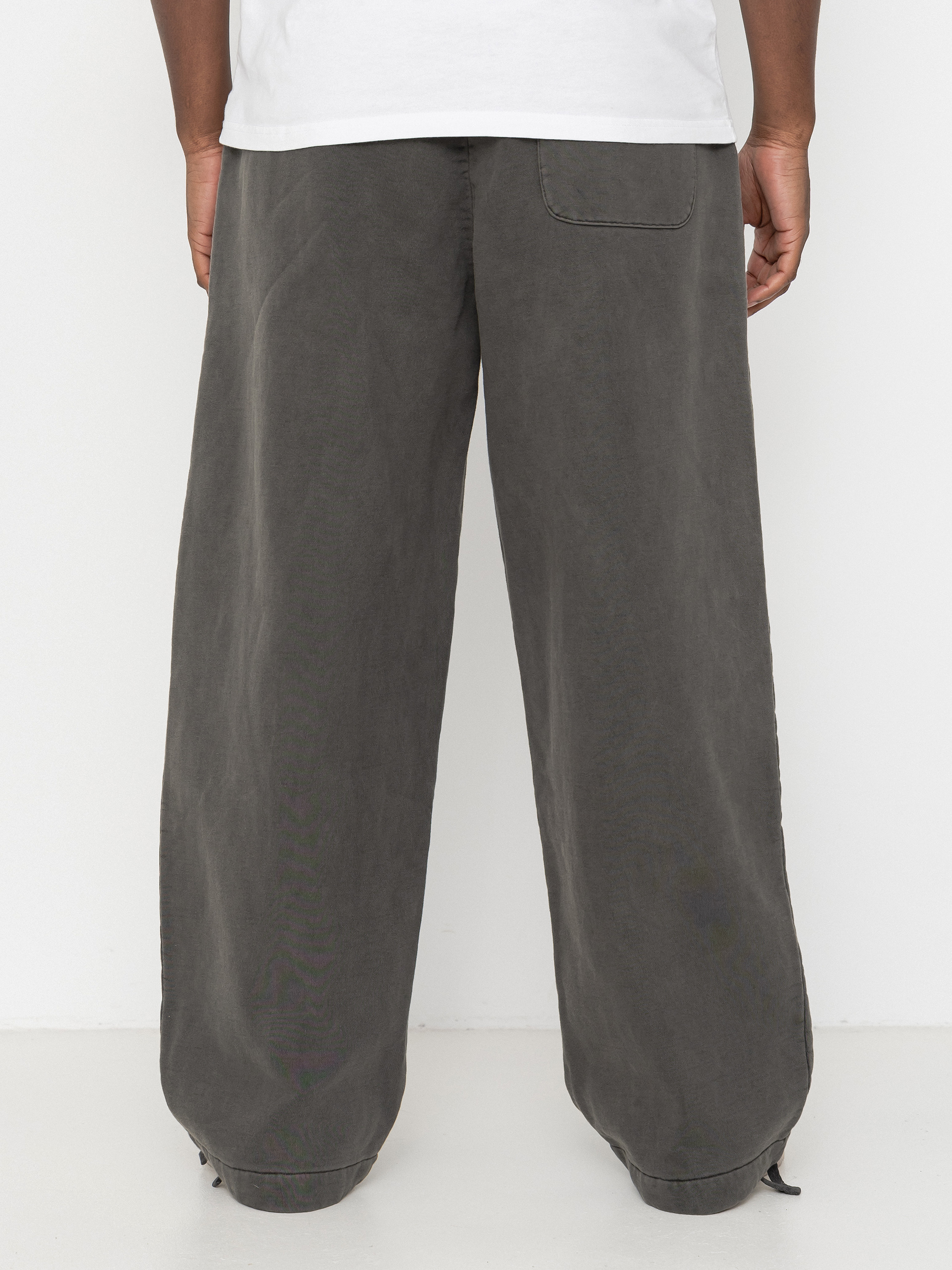 Pantaloni OBEY Lowercase Pigment Straight (pigment digital black)