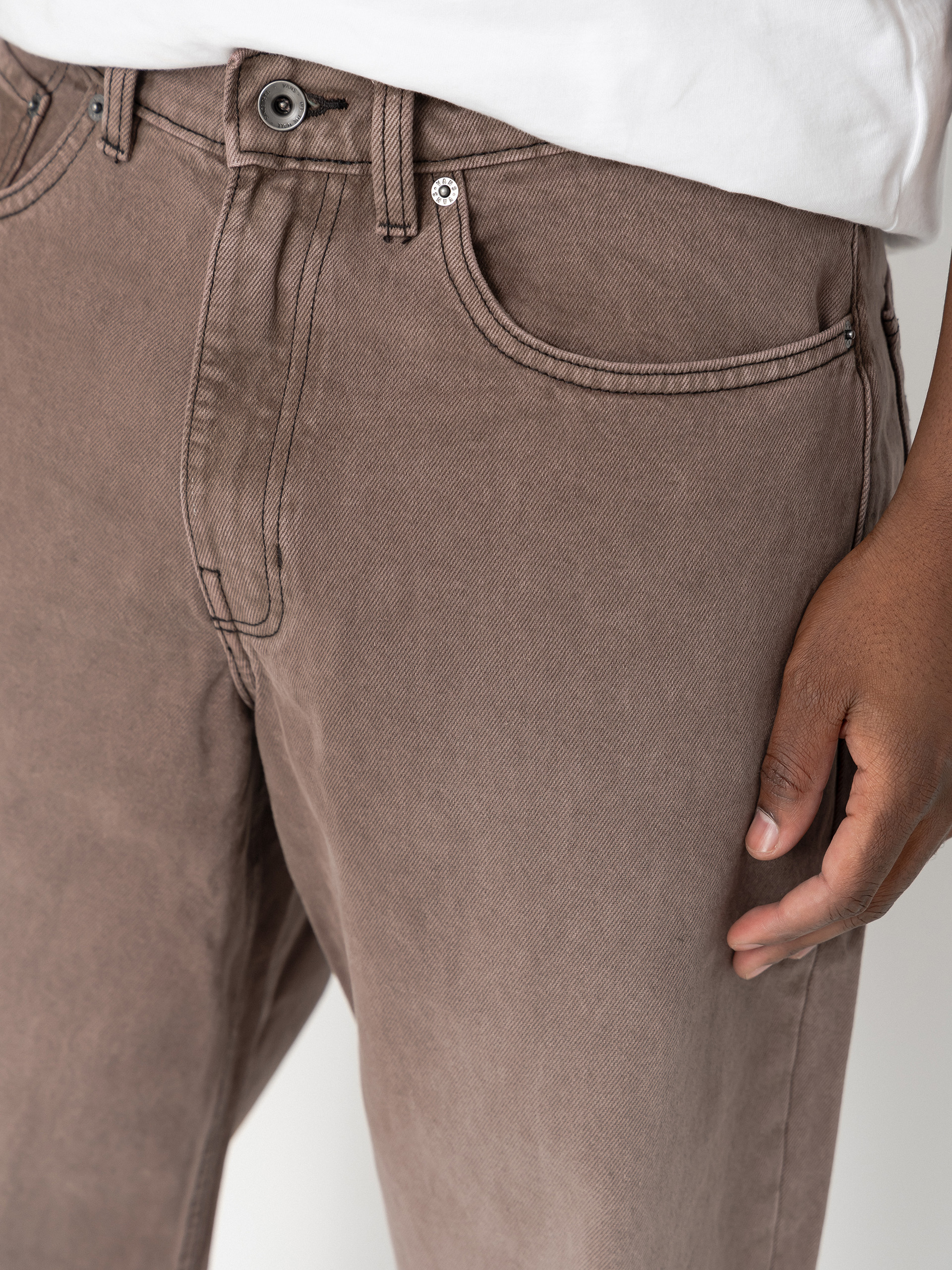 Pantaloni Vans Check 5 Loose Denim (walnut)