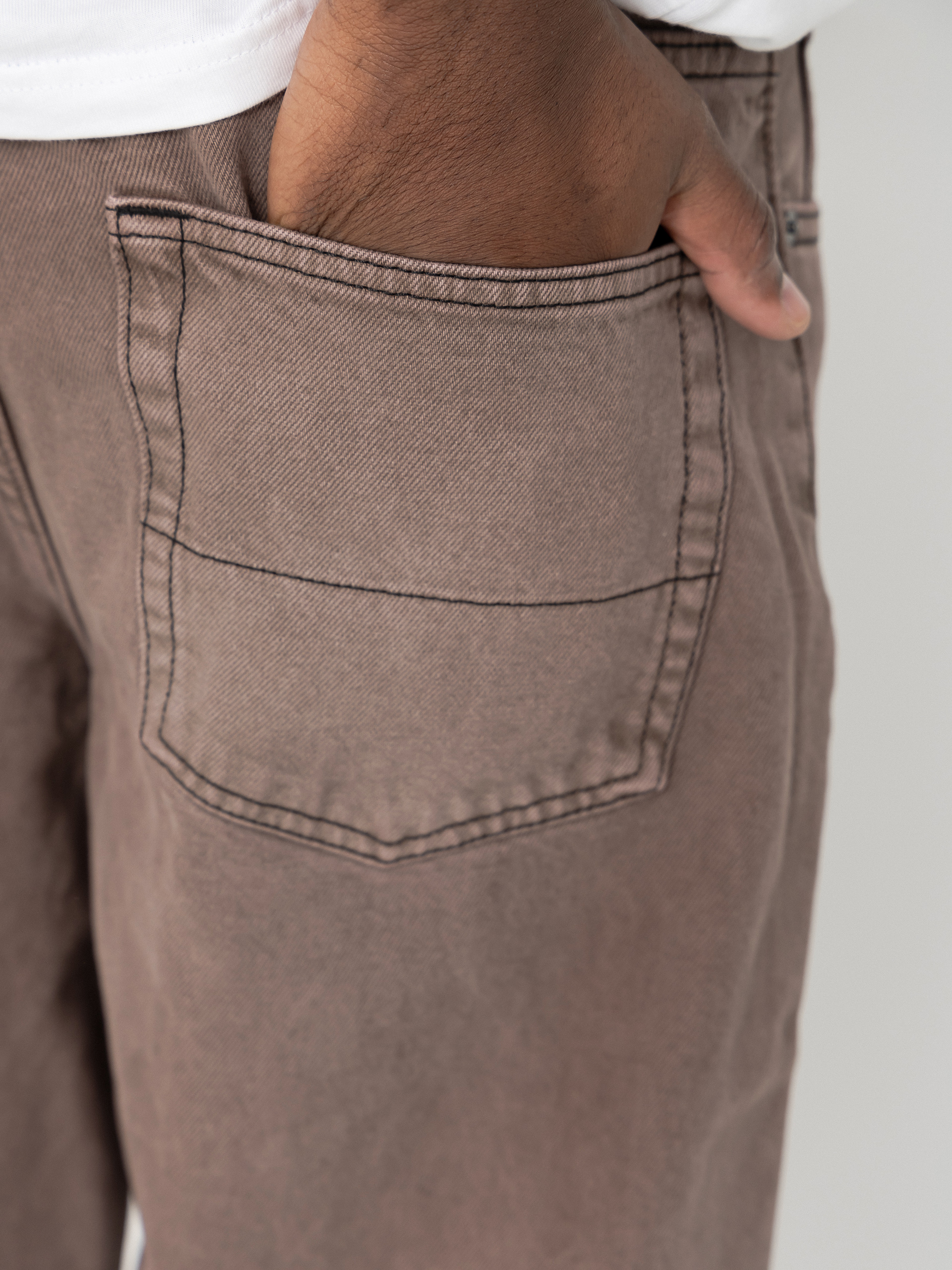 Pantaloni Vans Check 5 Loose Denim (walnut)