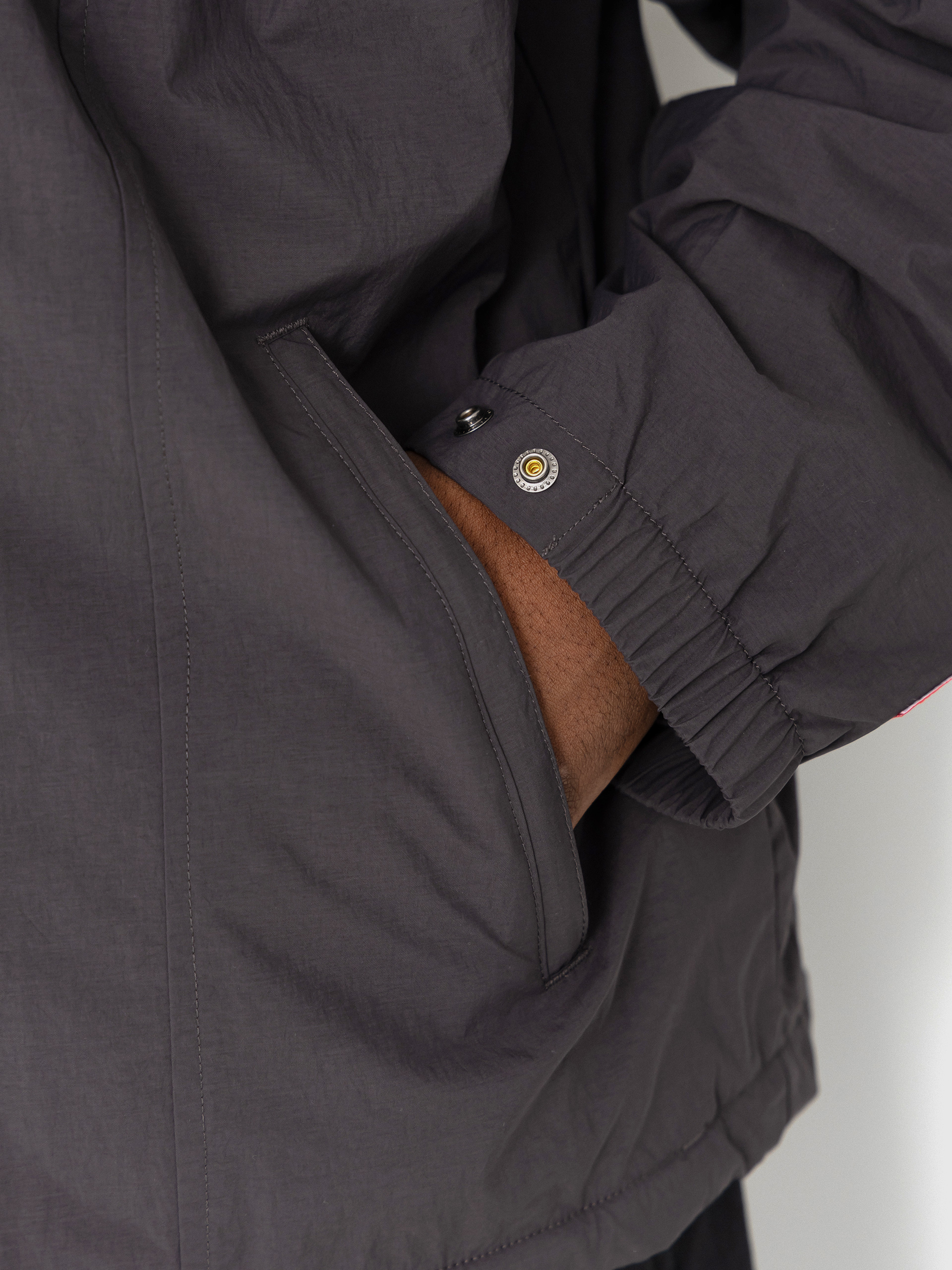 Geacă The North Face Red Box Nylon Fleece Lined (obsidian)