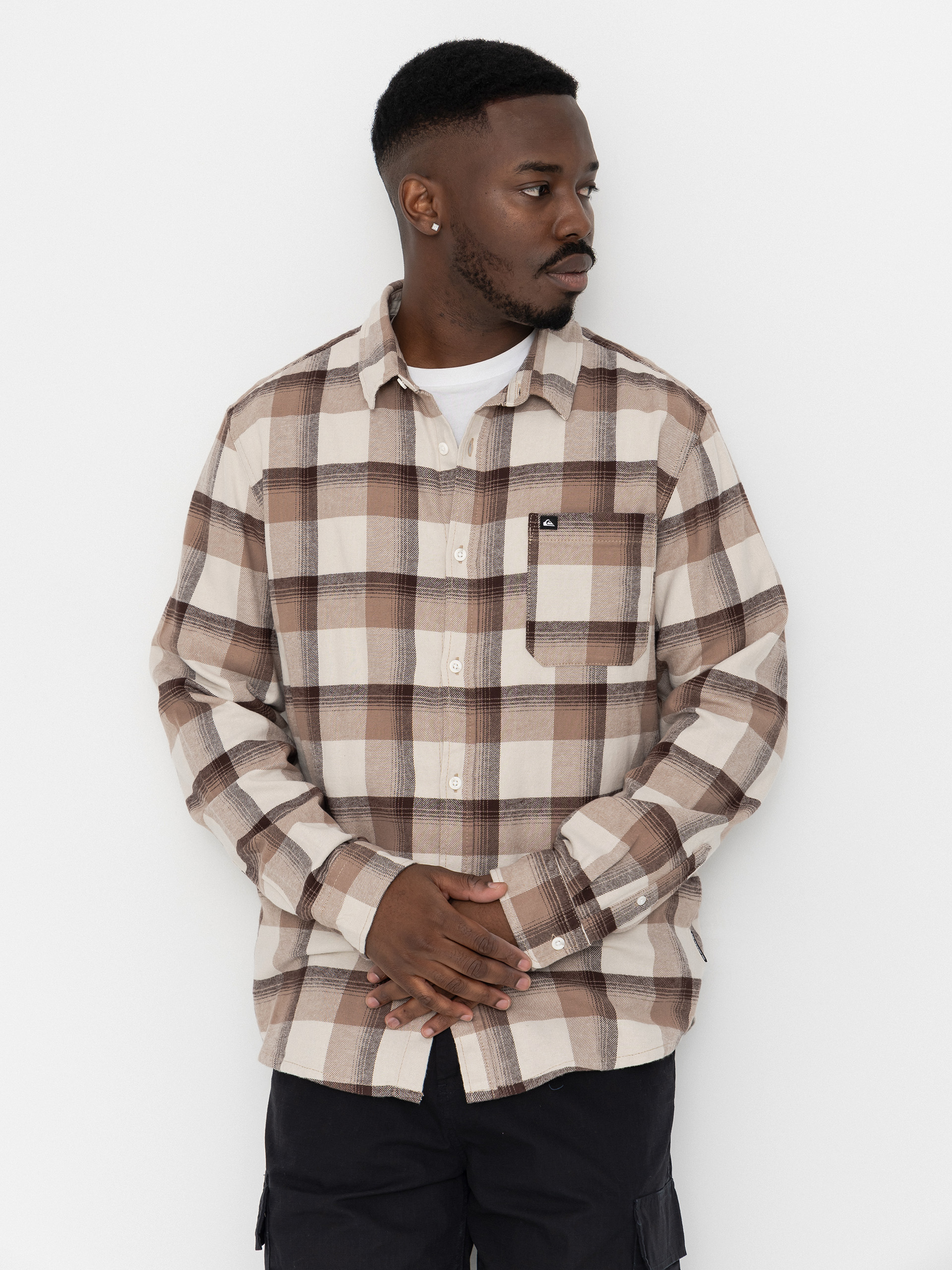 Cămașă Quiksilver Motherfly Plaid (pine bark motherfly)