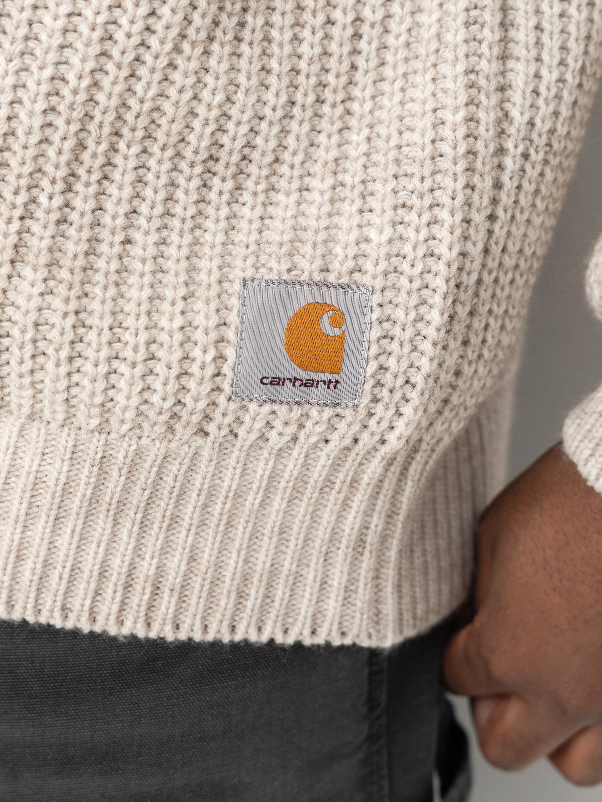 Pulover Carhartt WIP Firth (fleur de sel)