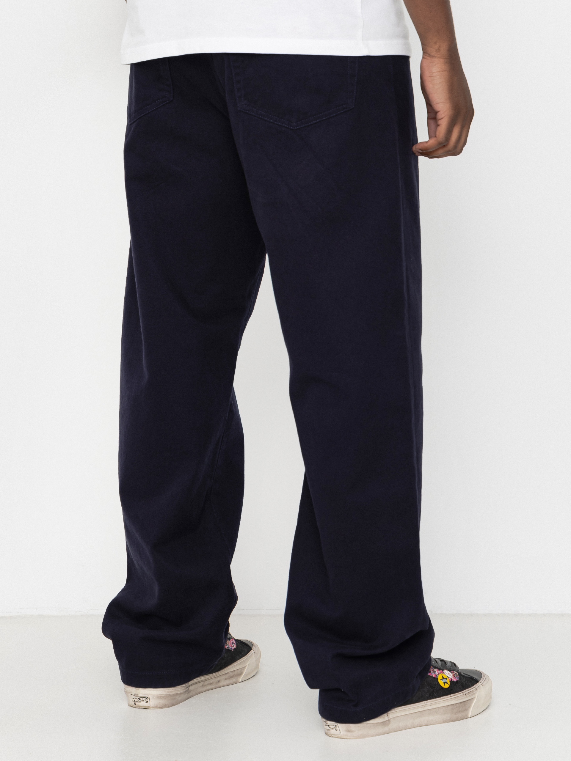 Pantaloni Carhartt WIP Landon (dark navy/rinsed)