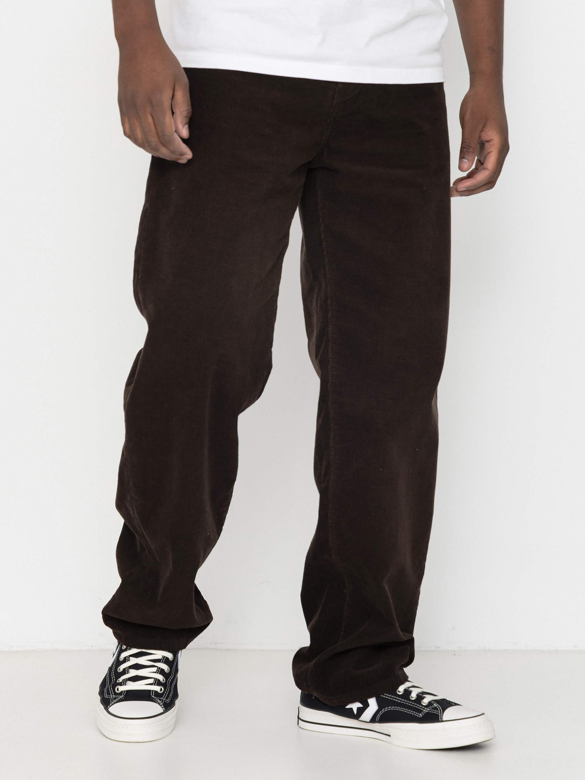 Pantaloni Carhartt WIP Aaron (tobacco/rinsed)