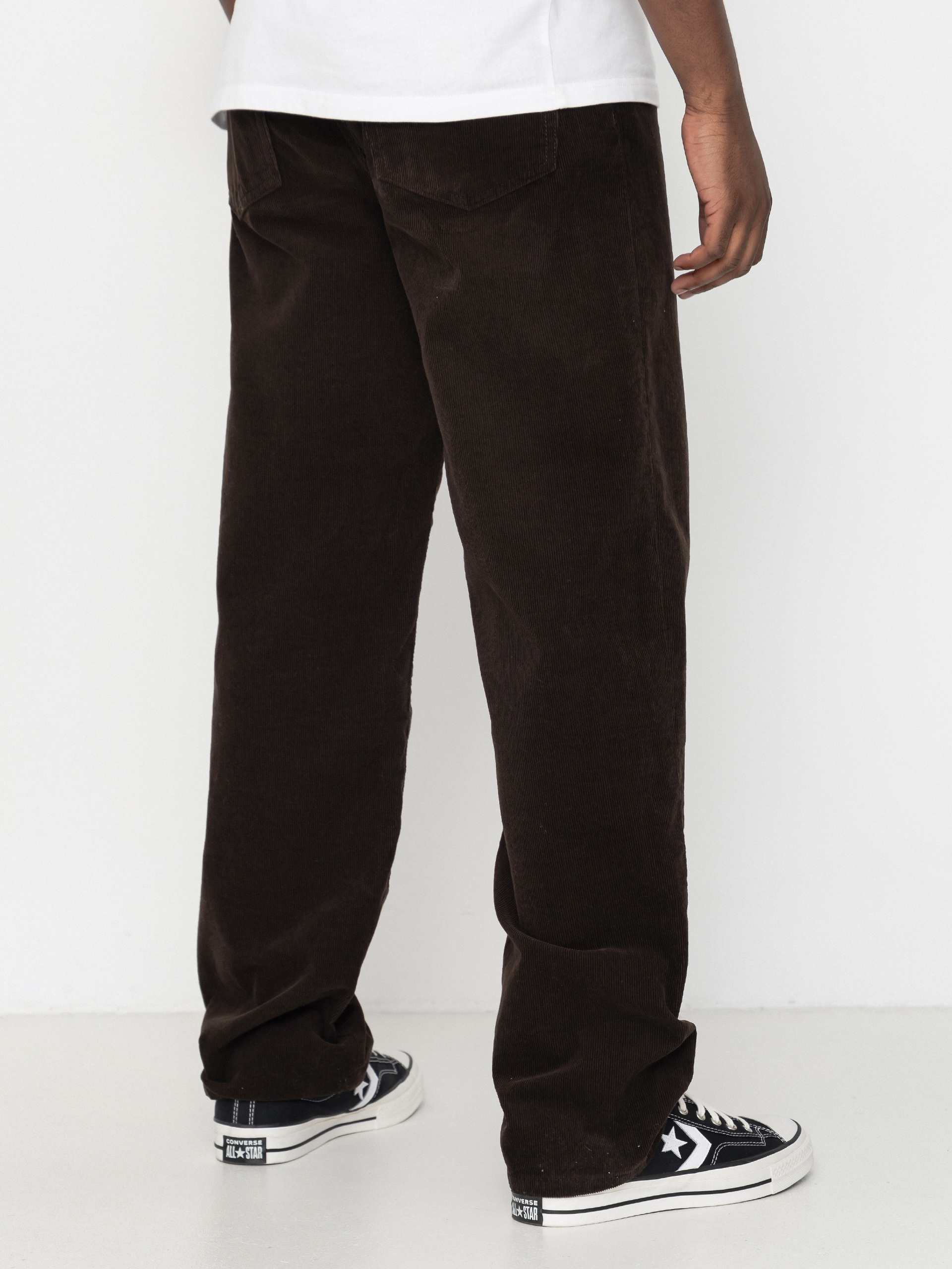 Pantaloni Carhartt WIP Aaron (tobacco/rinsed)