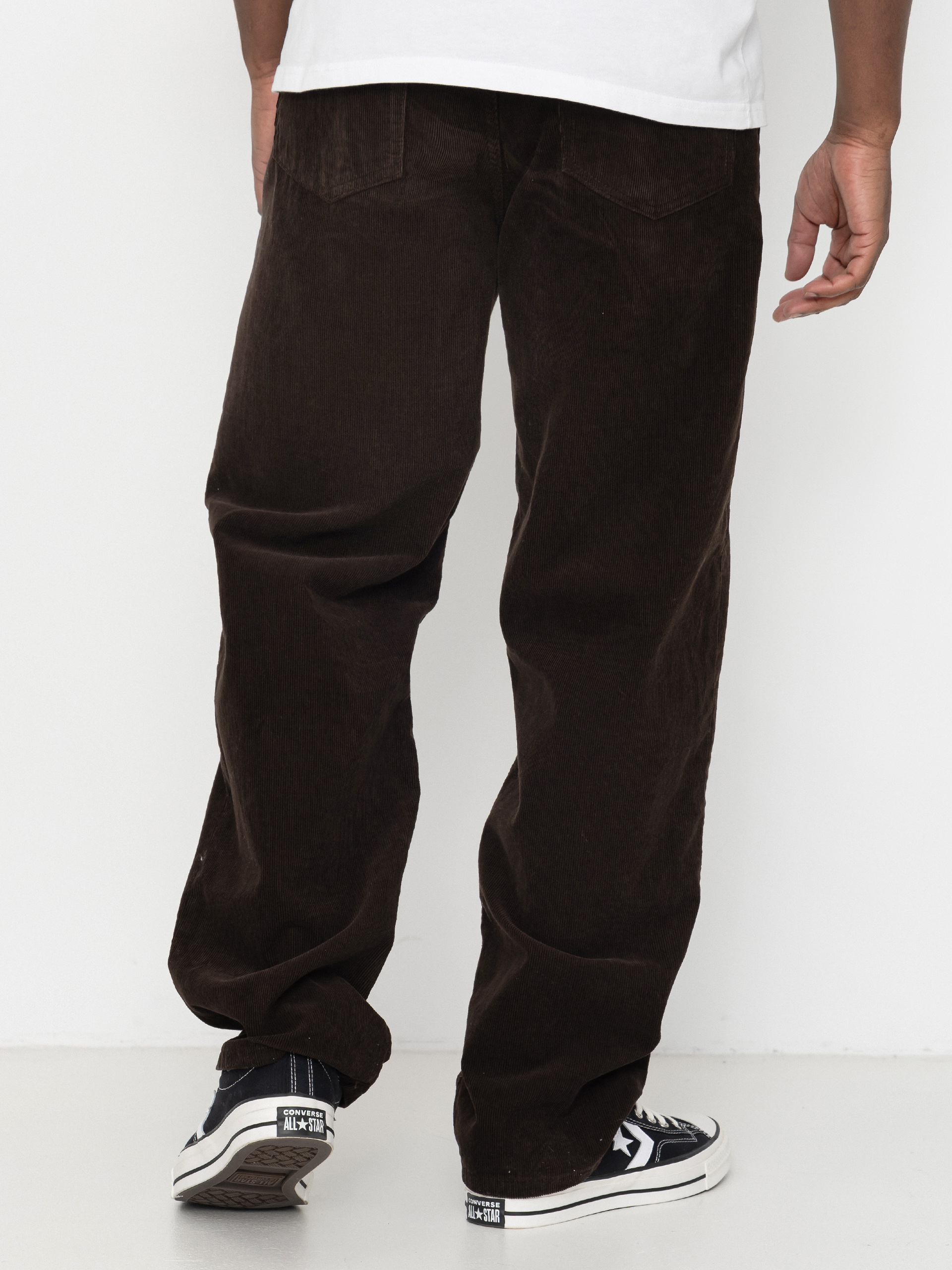 Pantaloni Carhartt WIP Aaron (tobacco/rinsed)