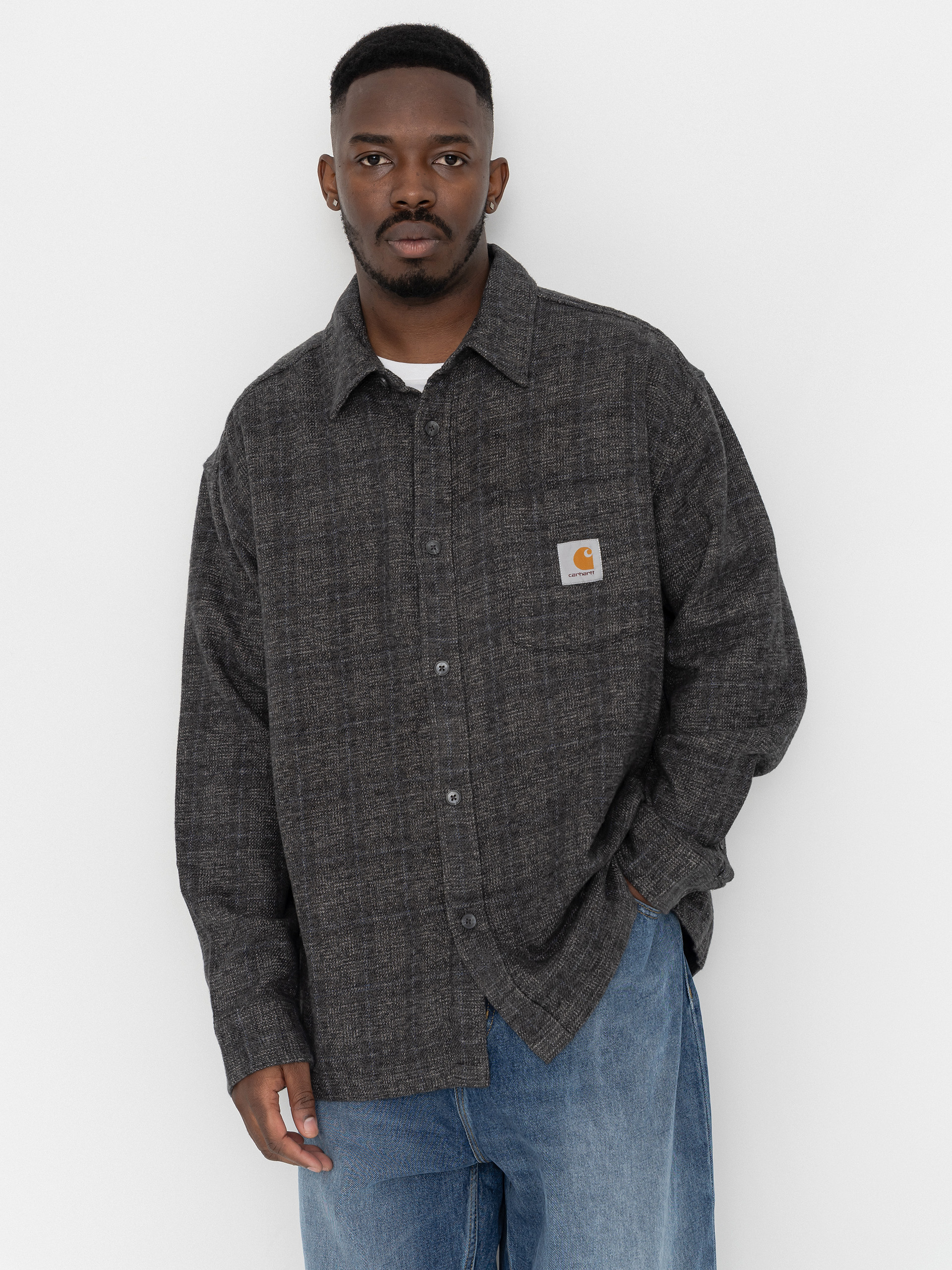 Cu0103mau0219u0103 Carhartt WIP Bagley (bagley check black)