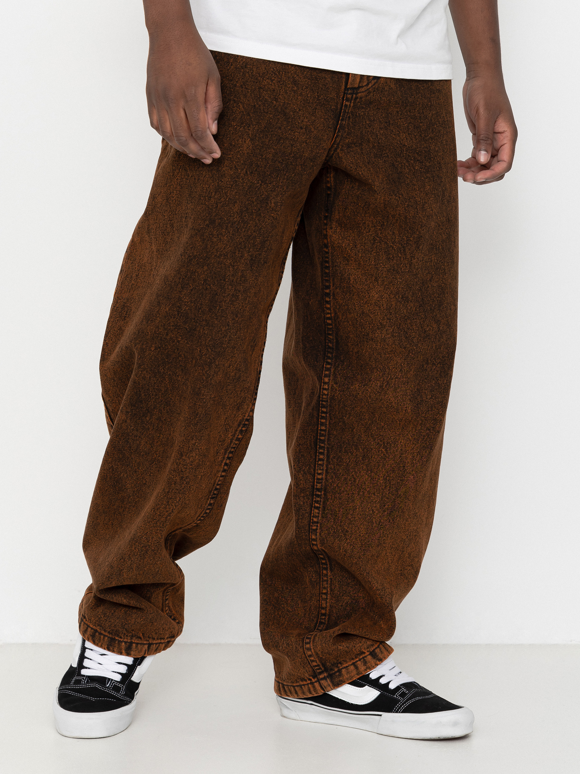 Pantaloni Polar Skate Big Boy Badalona (orange black)