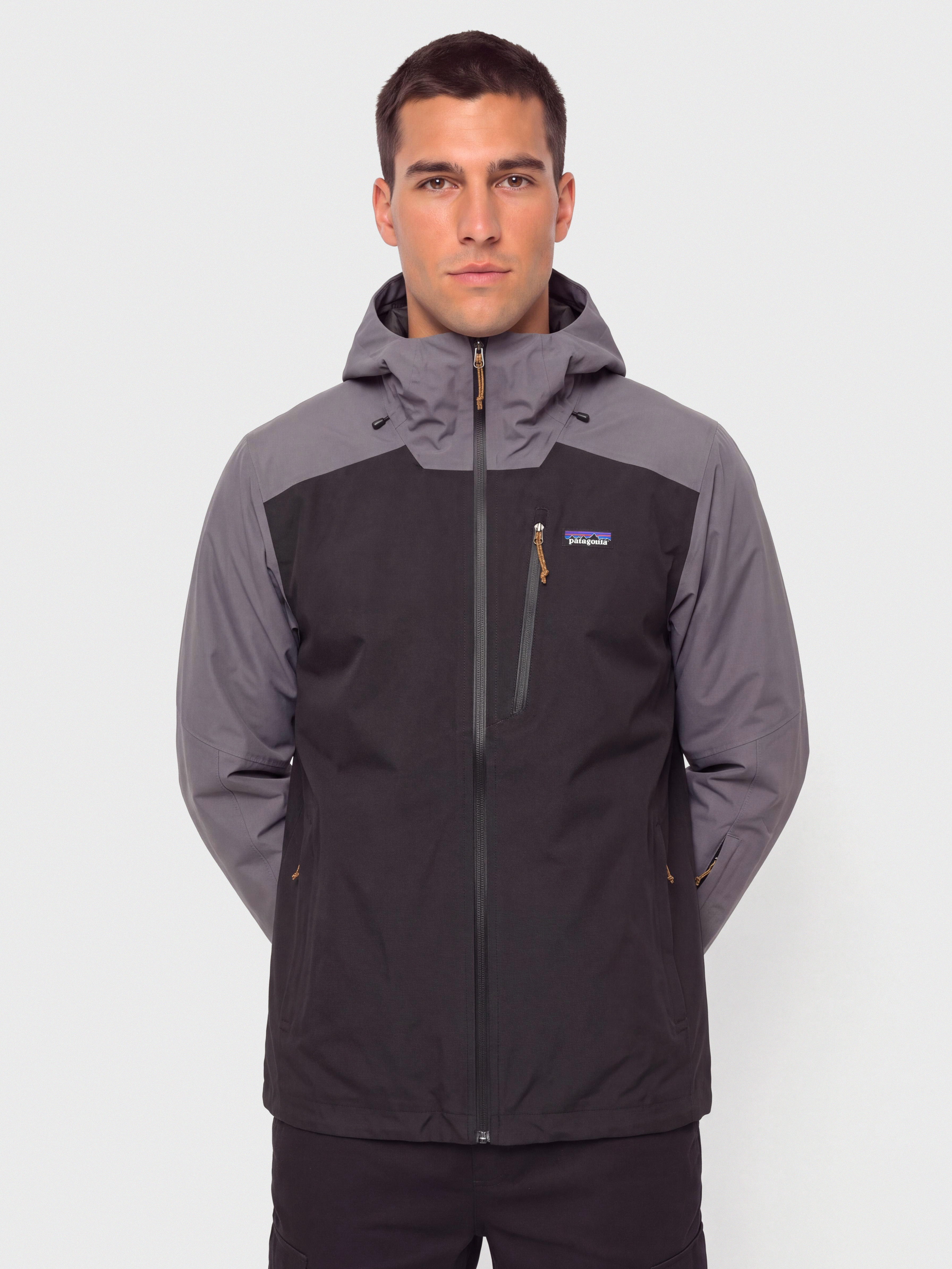 Geacu0103 de snowboard Patagonia Insulated Powder Town (may grey)