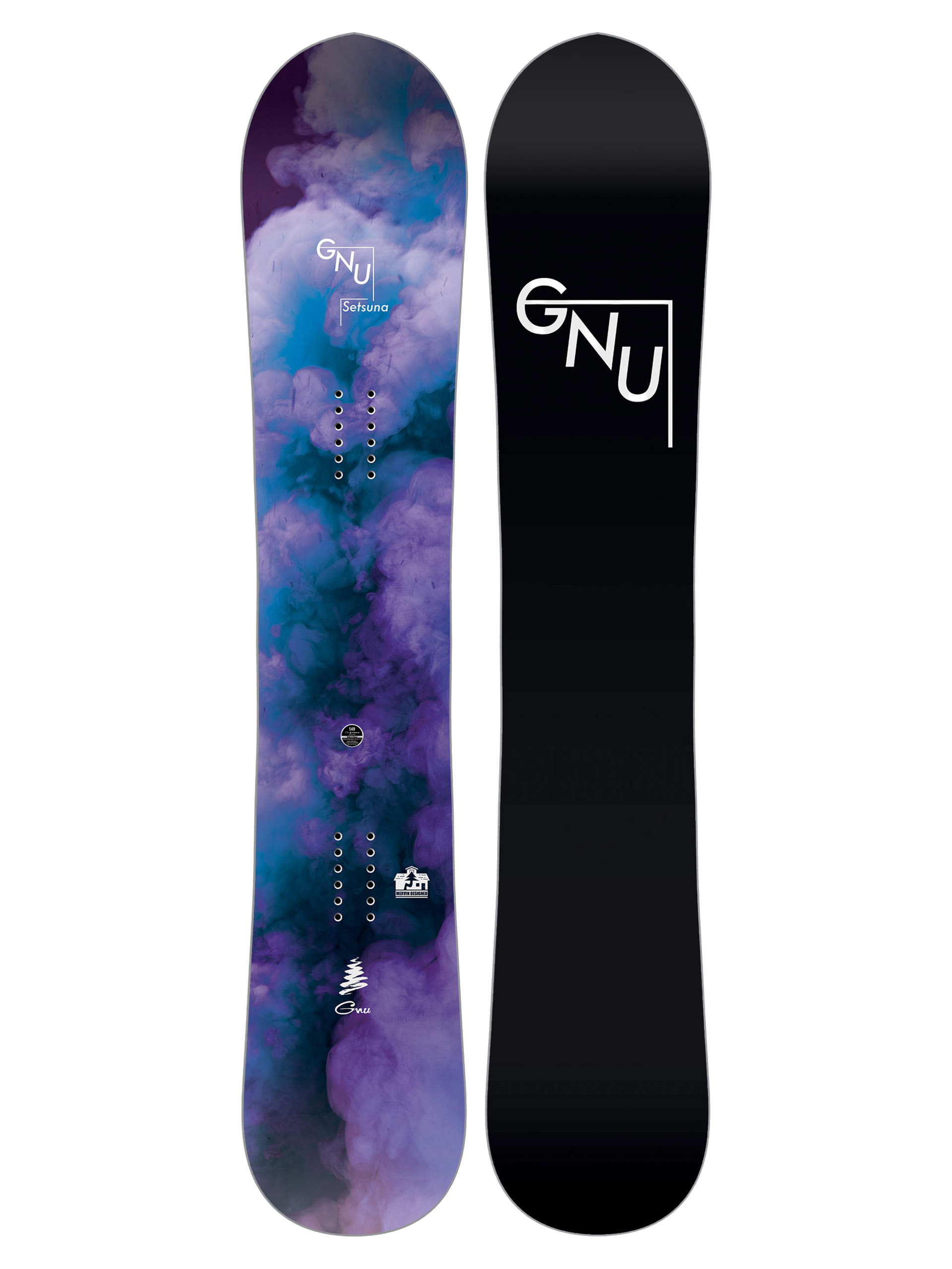 Pentru femei Snowboard Gnu Setsuna