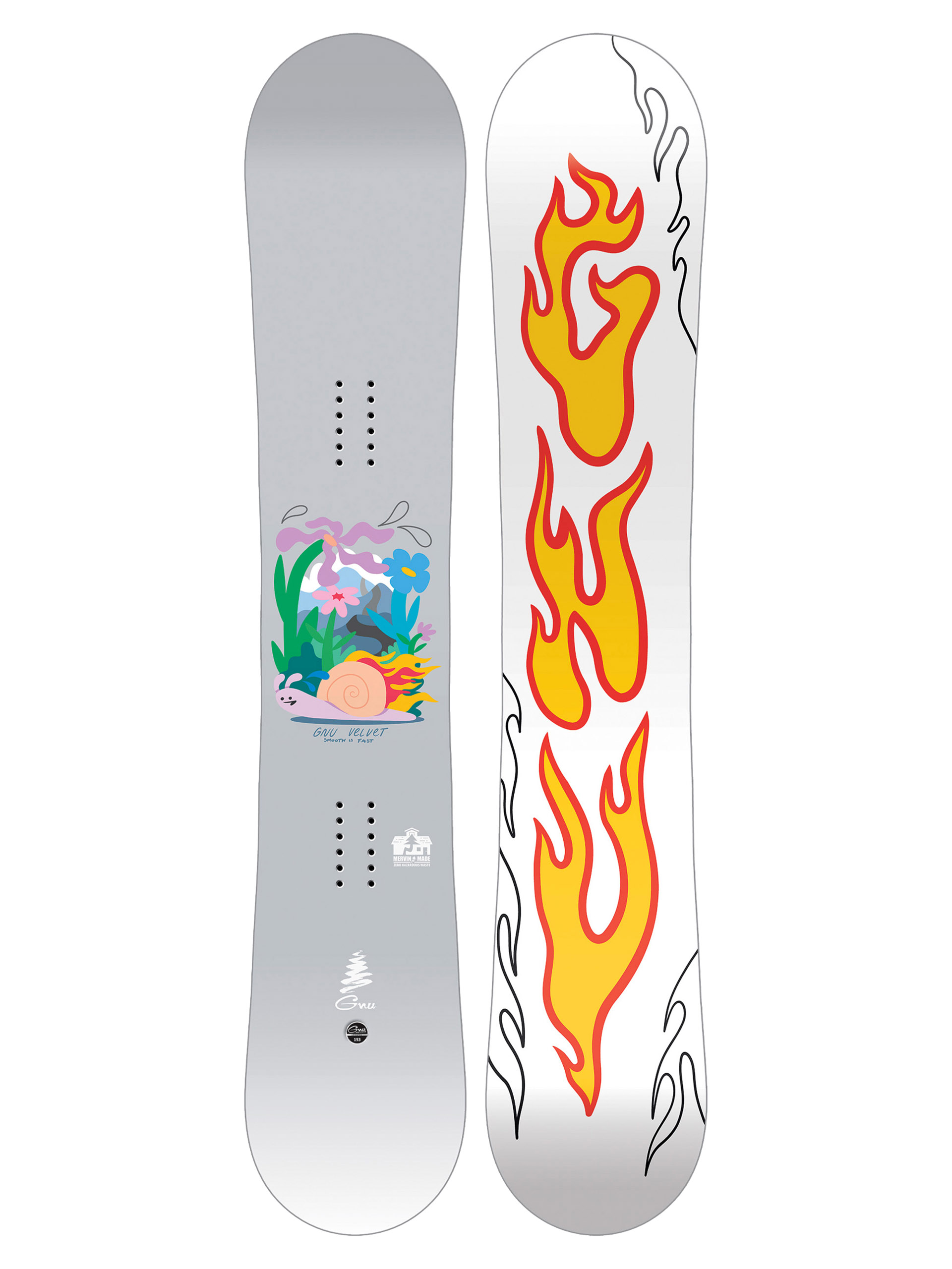 Snowboard Gnu Velvet Wmn