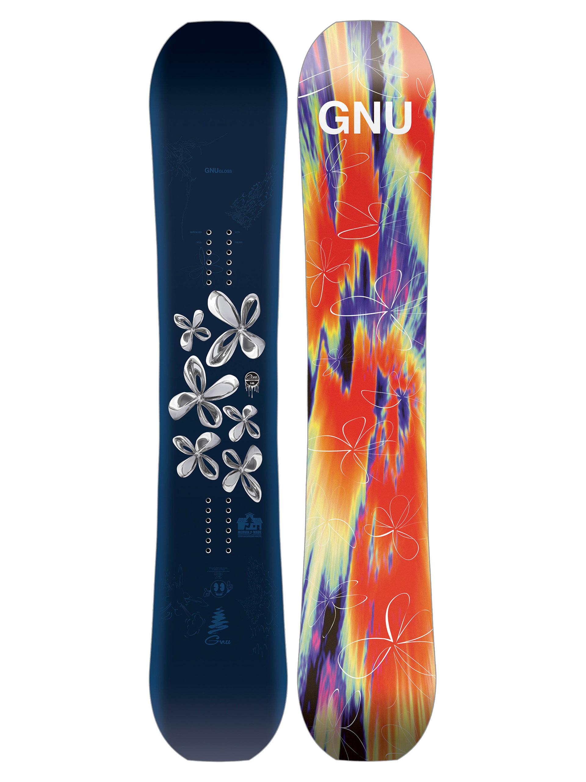 Pentru femei Snowboard Gnu Gloss