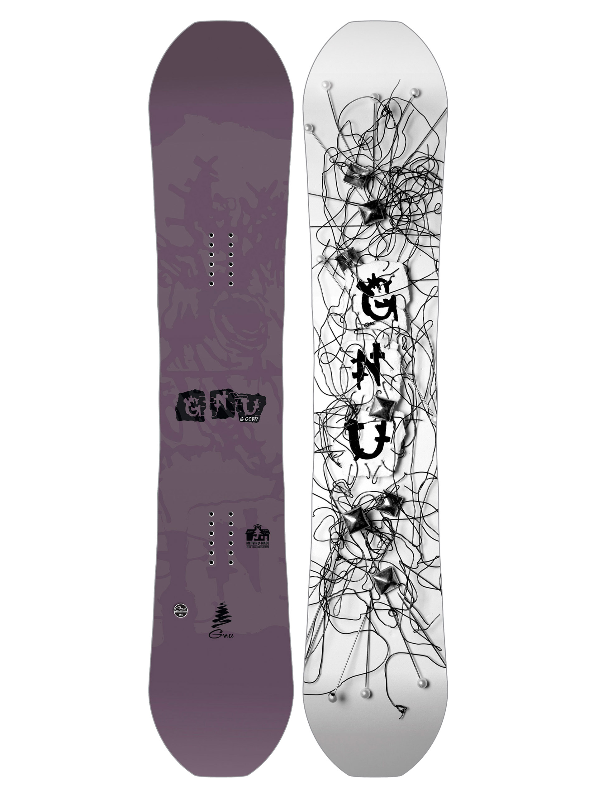 Pentru bărbați Snowboard Gnu Scorp