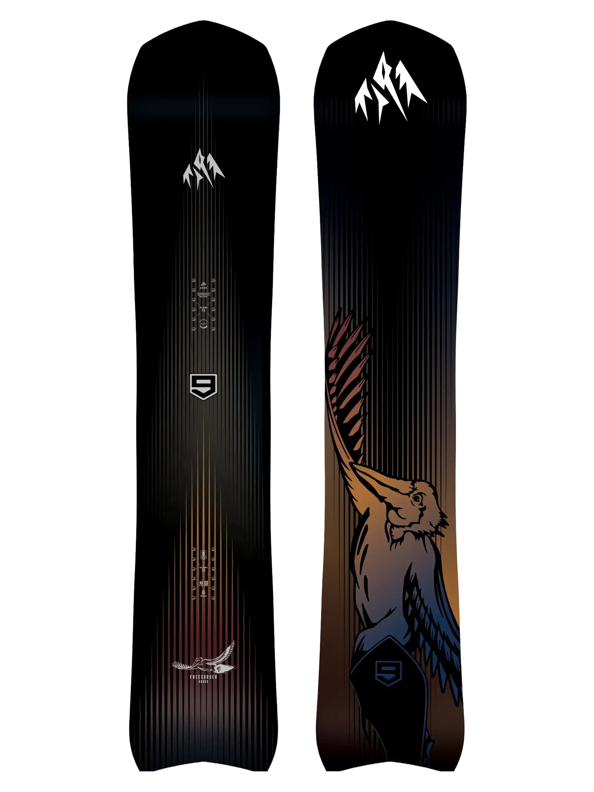 Pentru bărbați Snowboard Jones Snowboards Freecarver 9000S