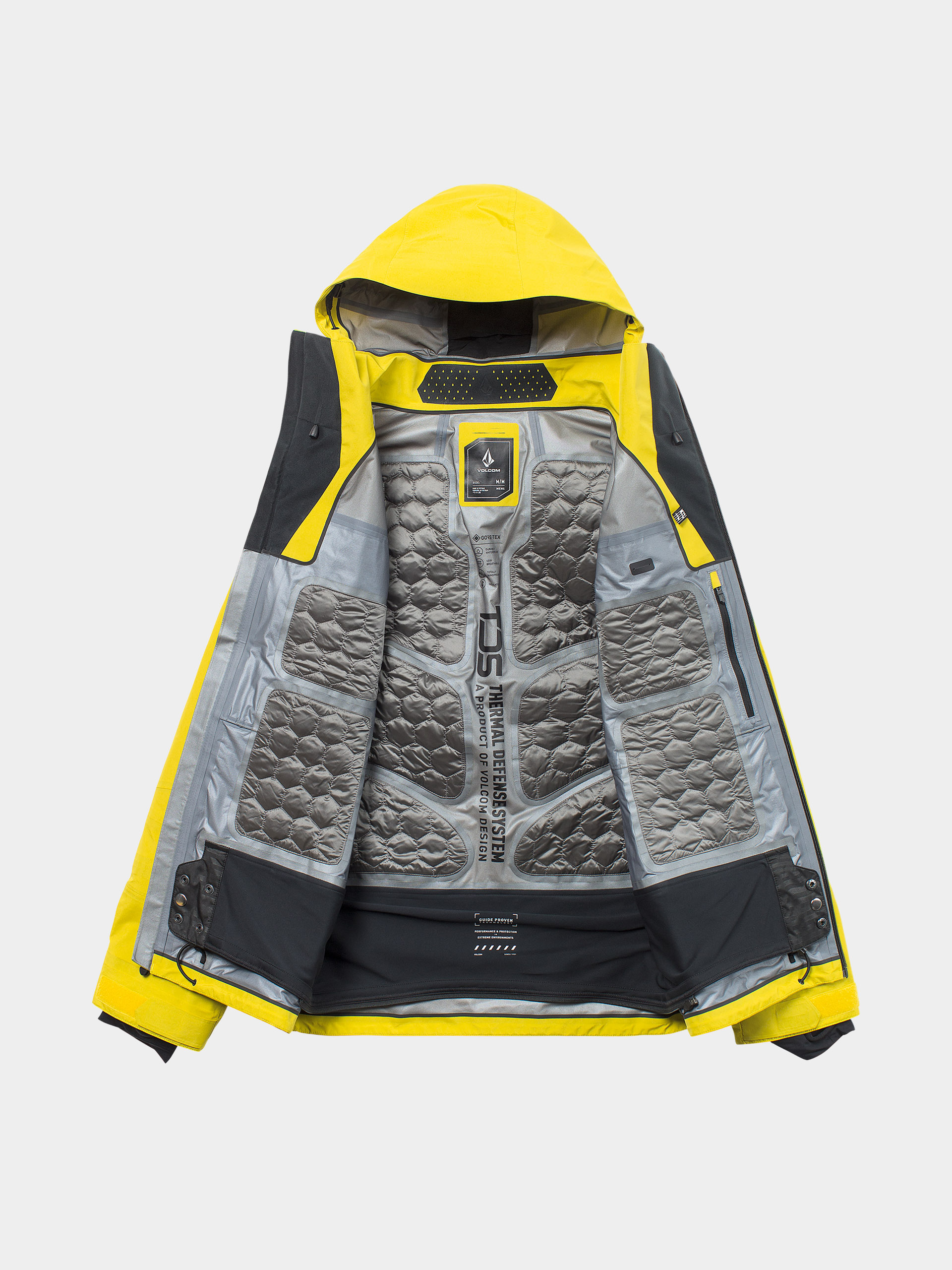 Pentru bărbați Geacă de snowboard Volcom Tds Inf Gore Tex (yellow)