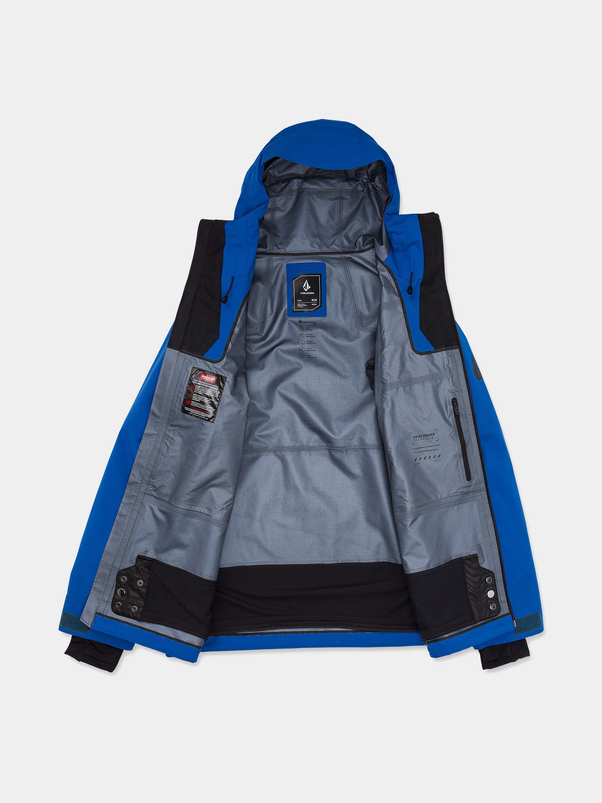 Pentru bărbați Geacă de snowboard Volcom Guch 3L Gore Tex Pro (bright blue)