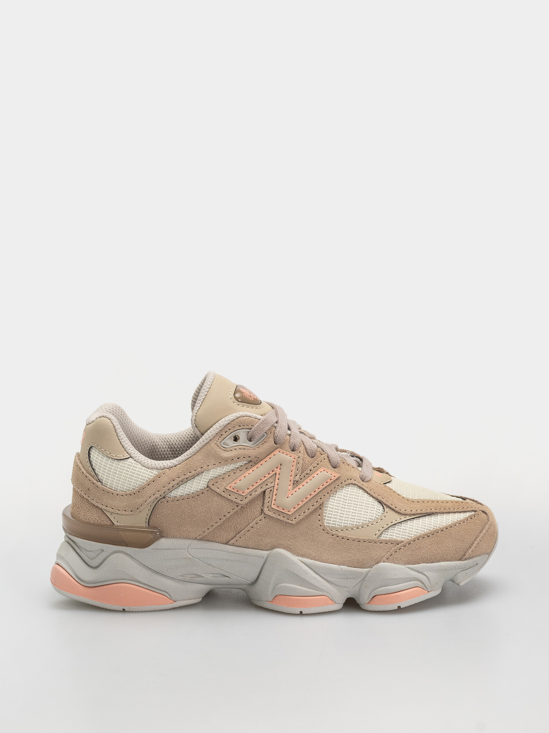 Pantofi New Balance 9060 JR (mindful grey/pink lemonade)