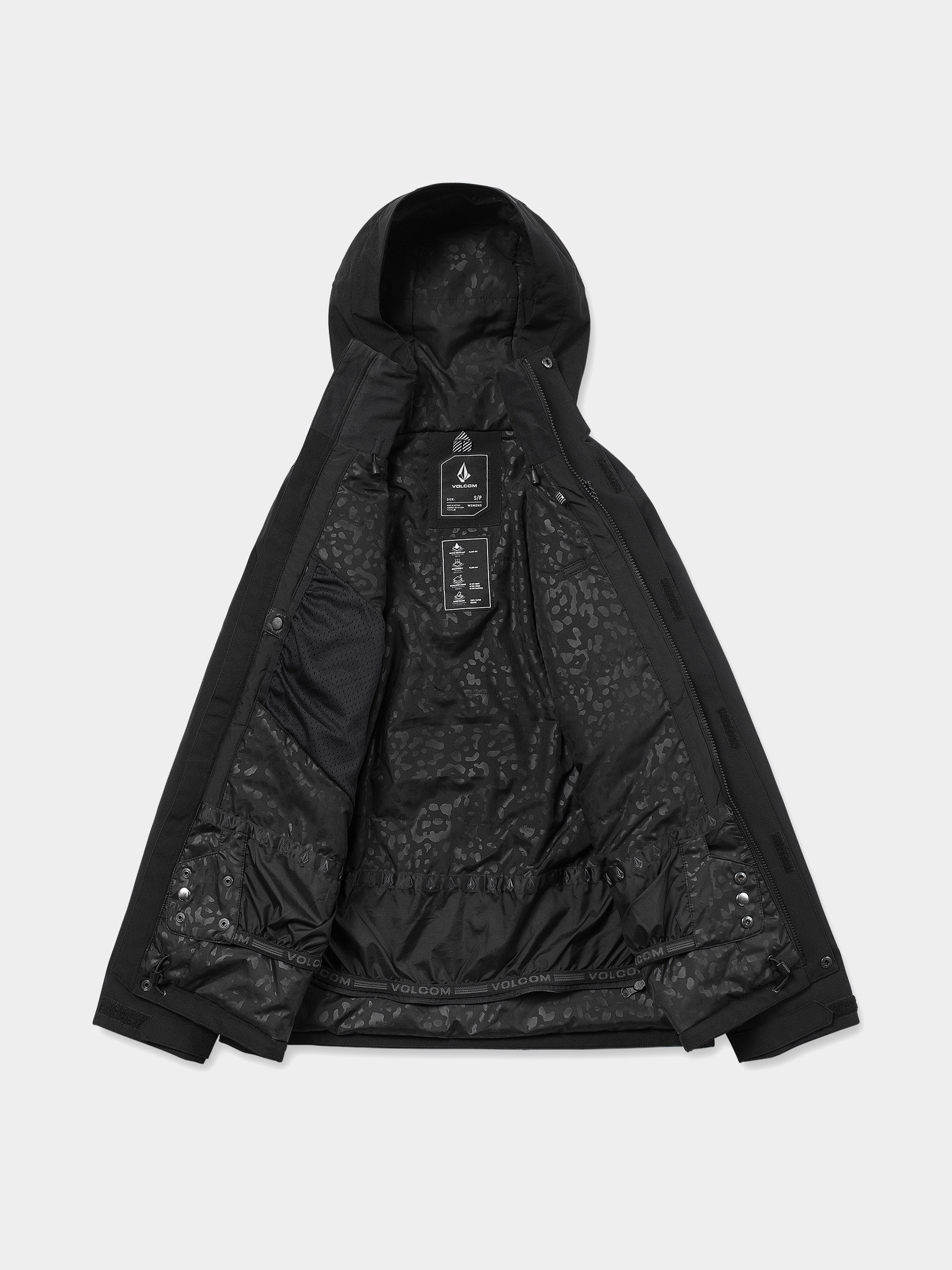 Pentru femei Geacă de snowboard Volcom Stoney Shadow Ins (black)