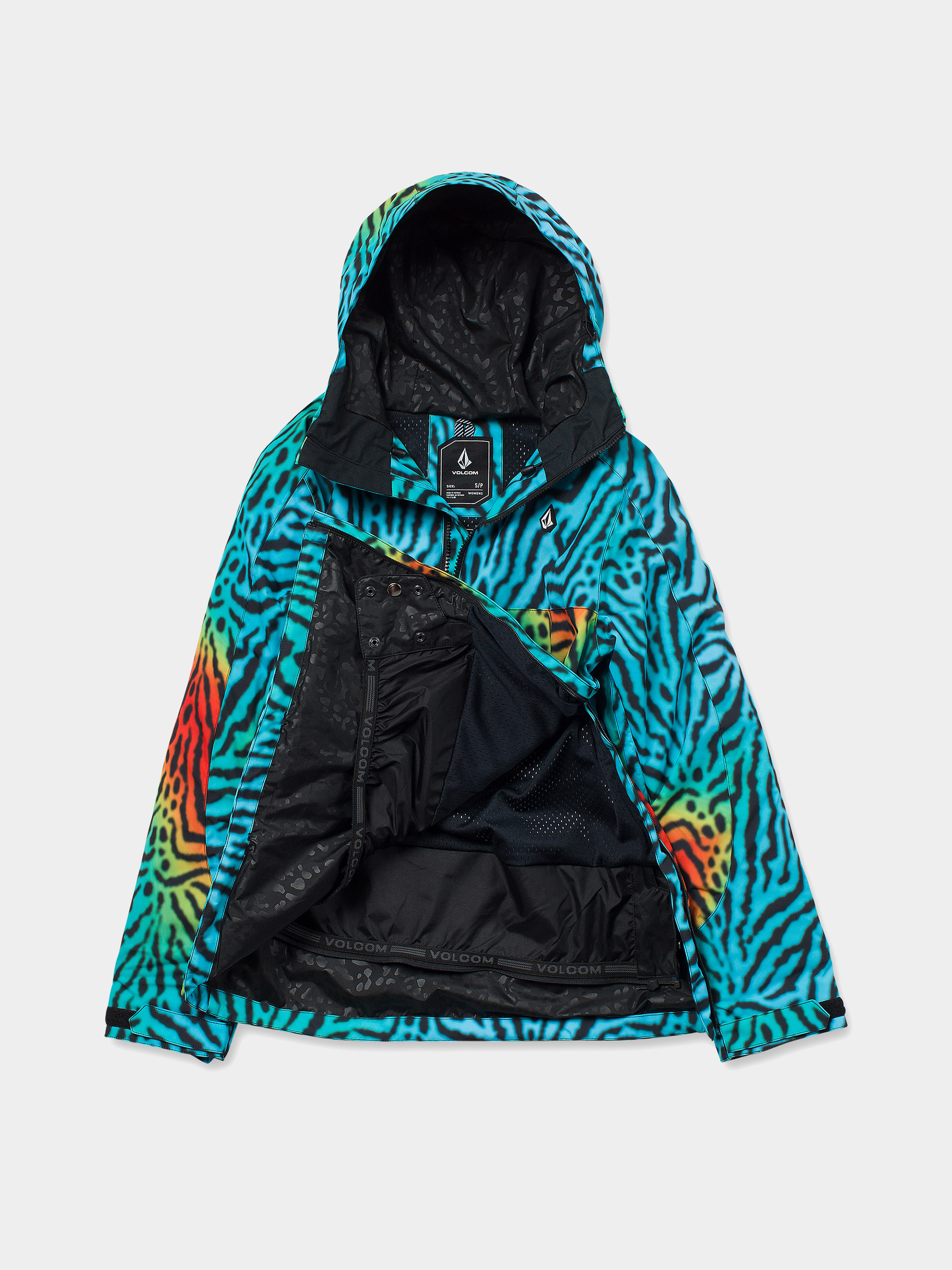 Pentru femei Geacă de snowboard Volcom Harlan Pullover (acid)