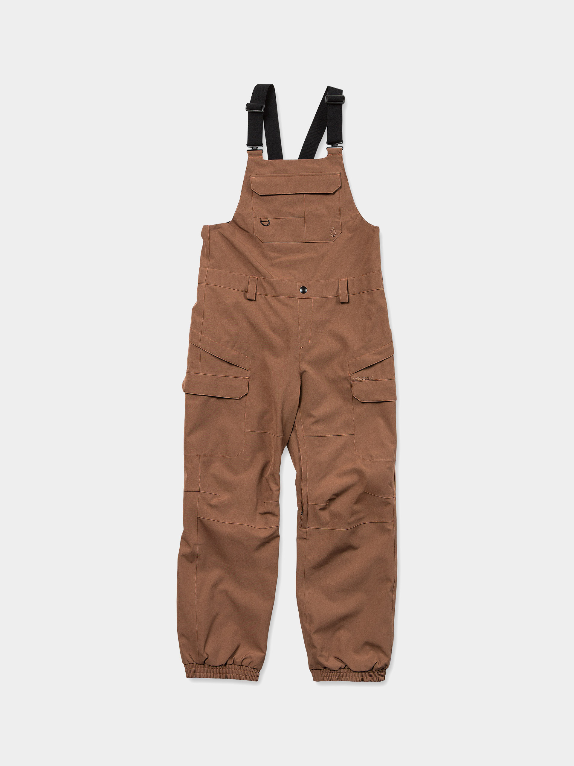 Pantaloni pentru snowboard Volcom Creston 3D Stretch Bib Wmn (desert taupe)