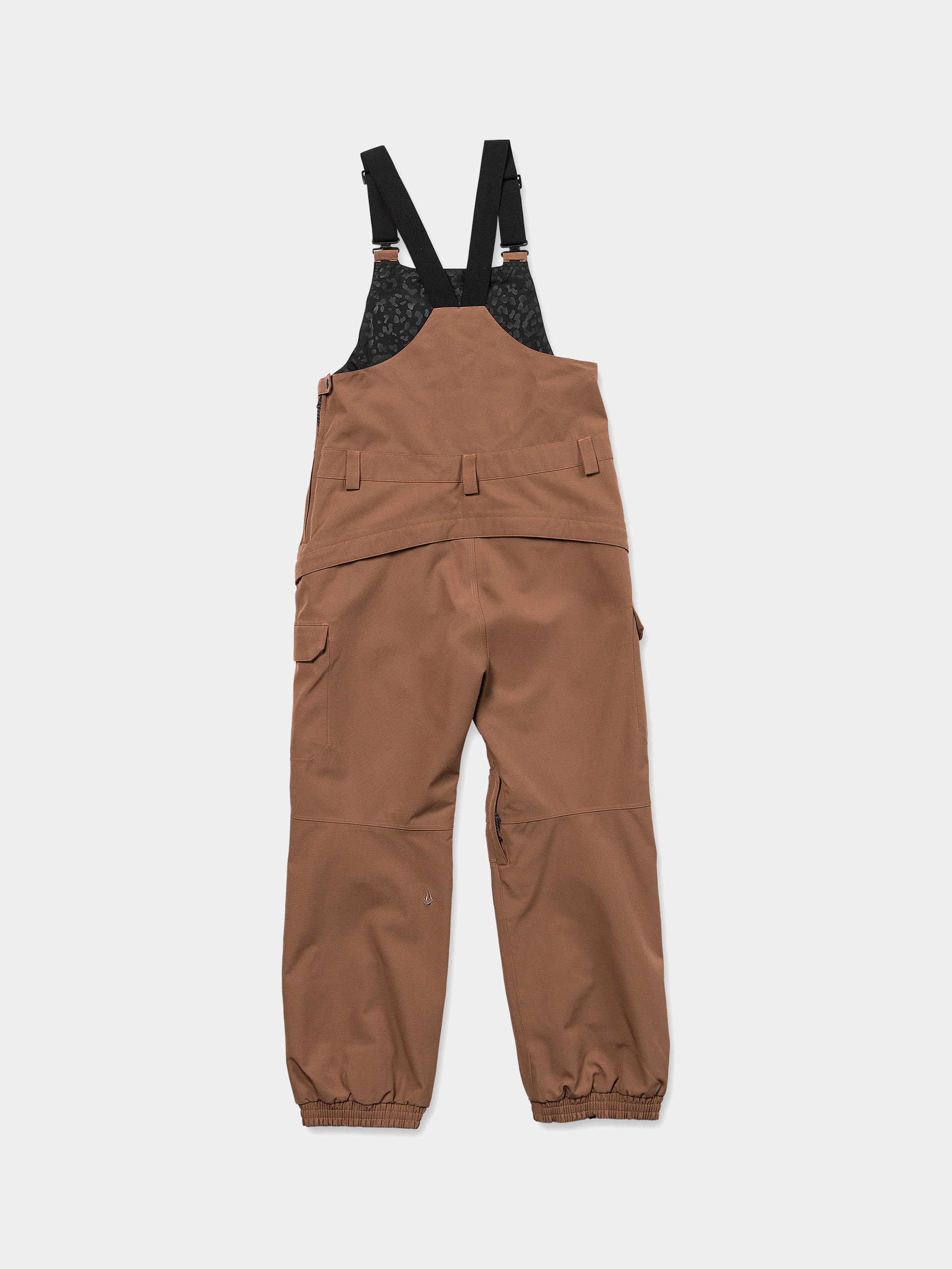 Pentru femei Pantaloni pentru snowboard Volcom Creston 3D Stretch Bib (desert taupe)
