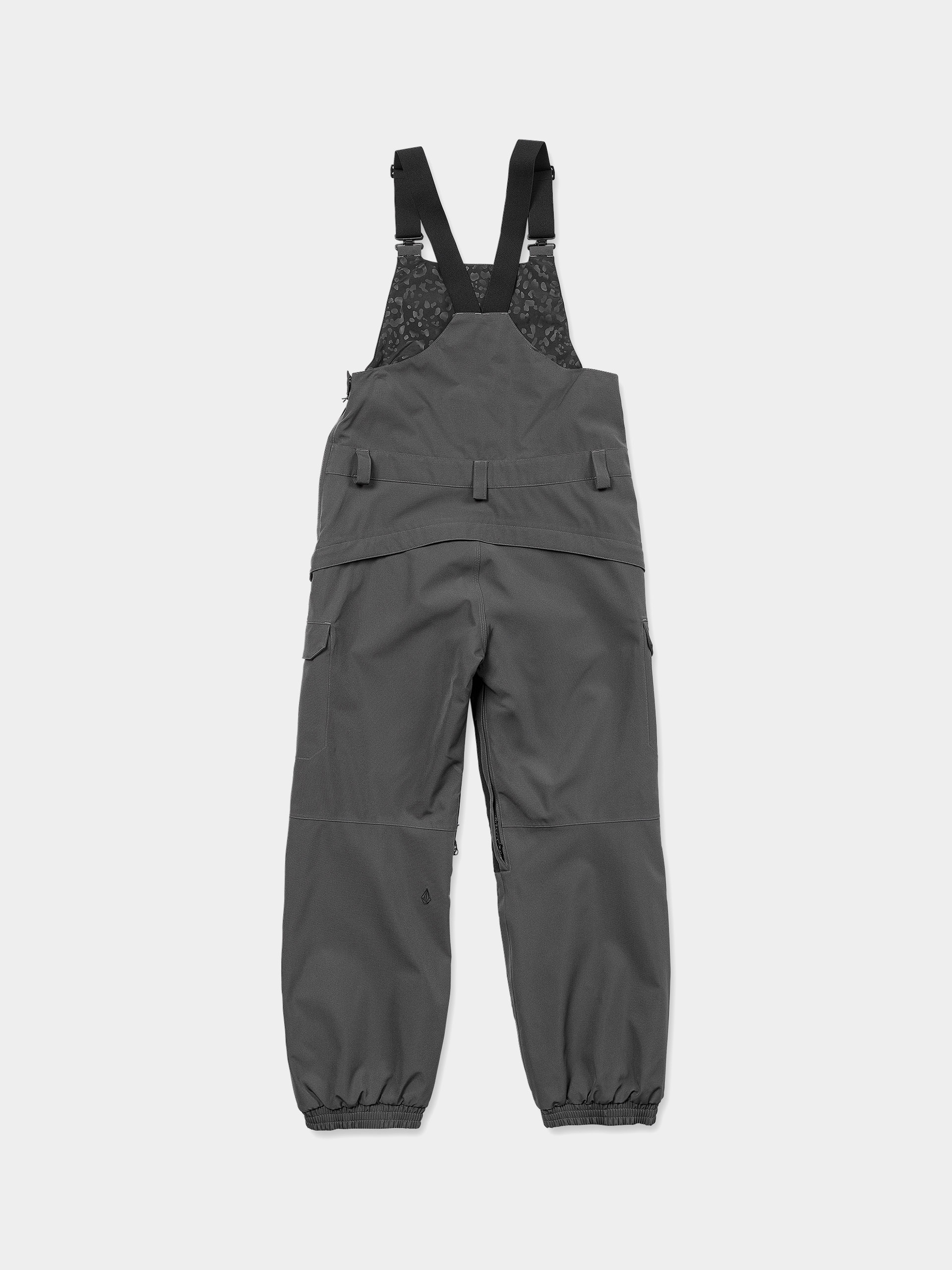 Pentru femei Pantaloni pentru snowboard Volcom Creston 3D Stretch Bib (dark grey)
